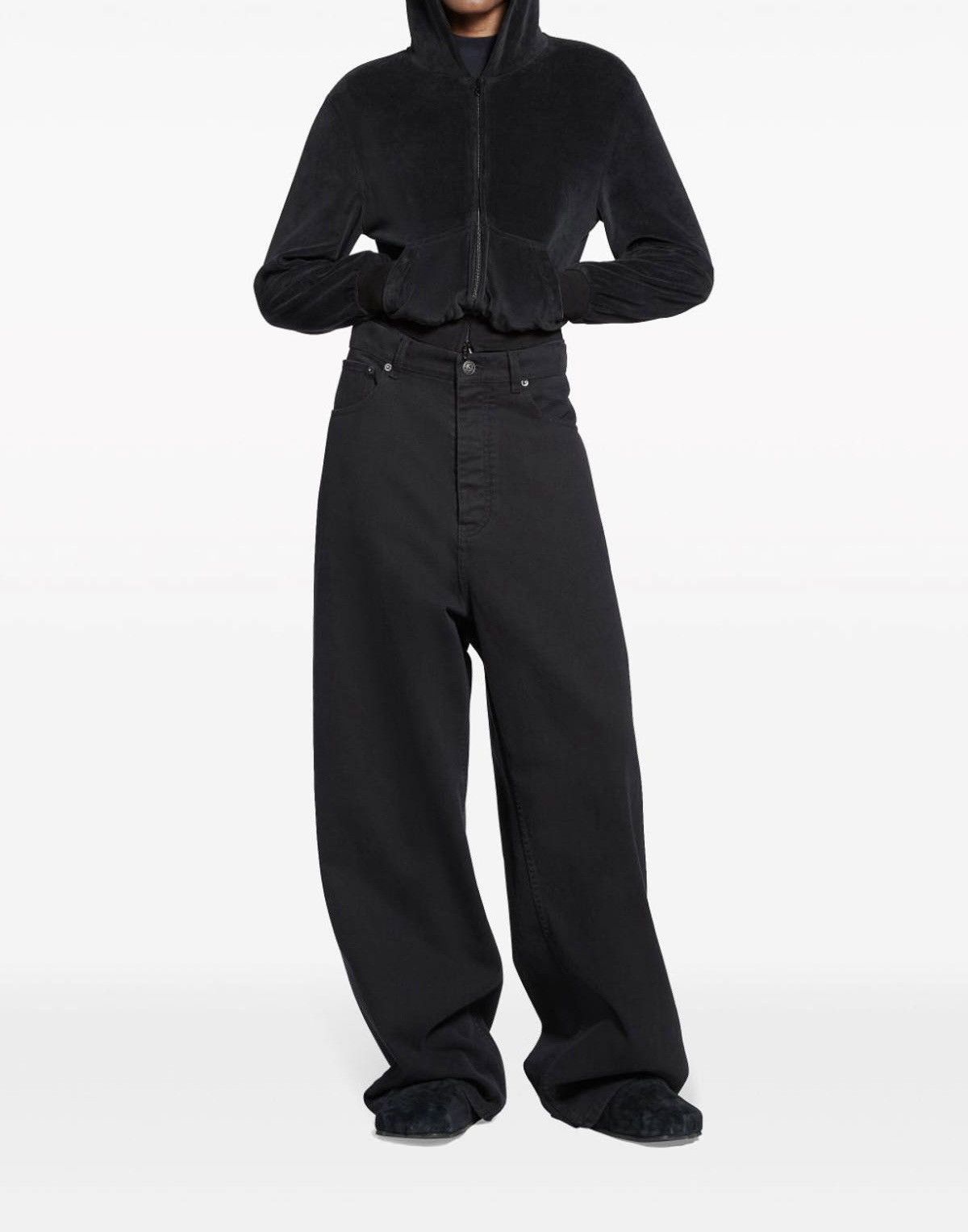 Balenciaga Balenciaga Garde-Robe Black Jeans Size US 30 / EU 46 - 7 Thumbnail