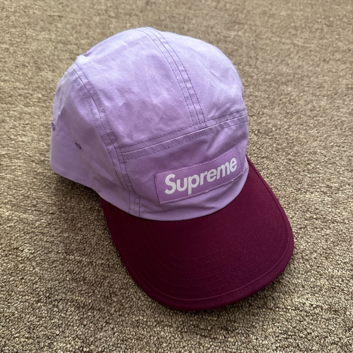 Supreme Supreme Waxed Cotton Camp Cap Size ONE SIZE - 1 Thumbnail