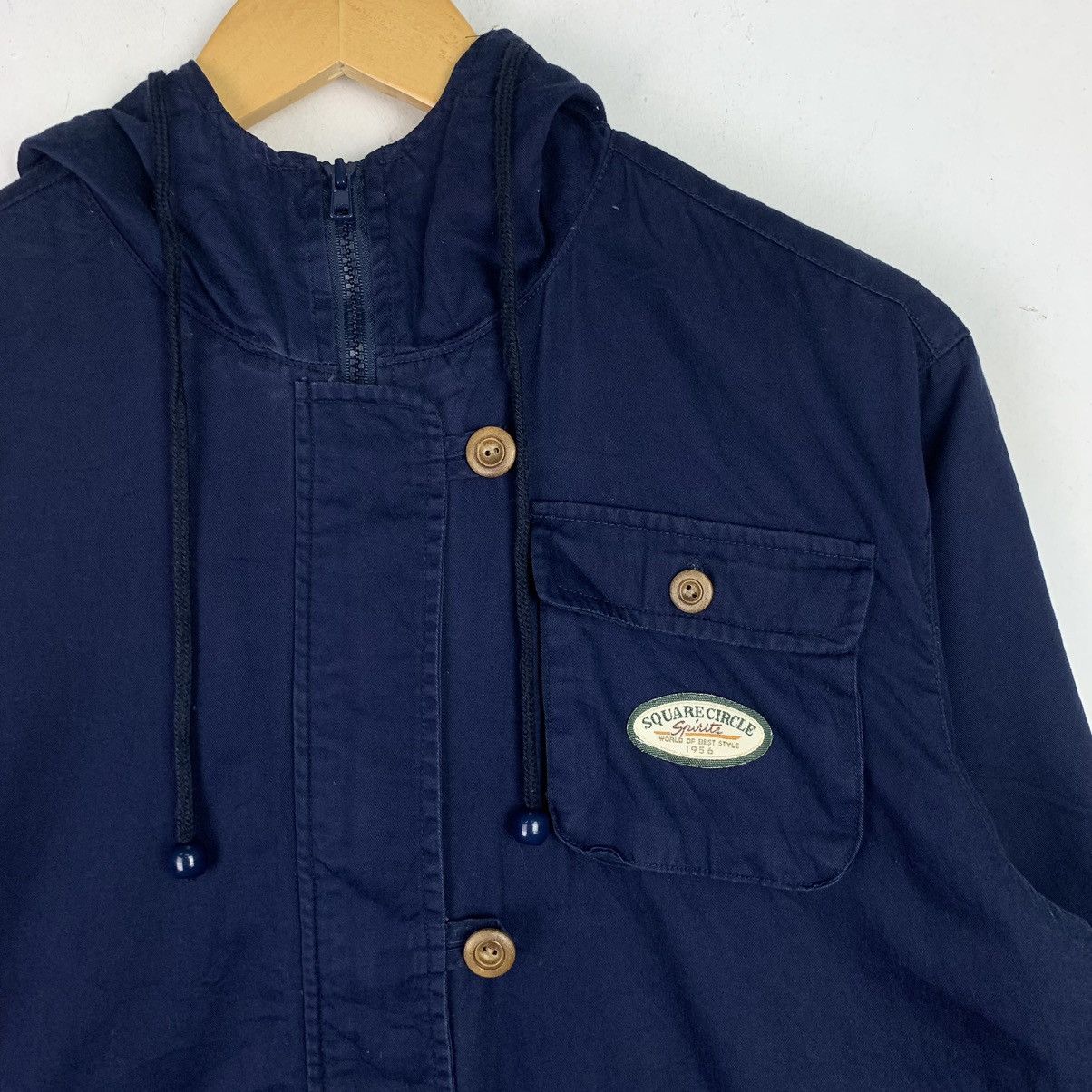 Japanese Brand × Vintage Vintage Japanese Brand Full Zip Jacket Size US L / EU 52-54 / 3 - 3 Thumbnail