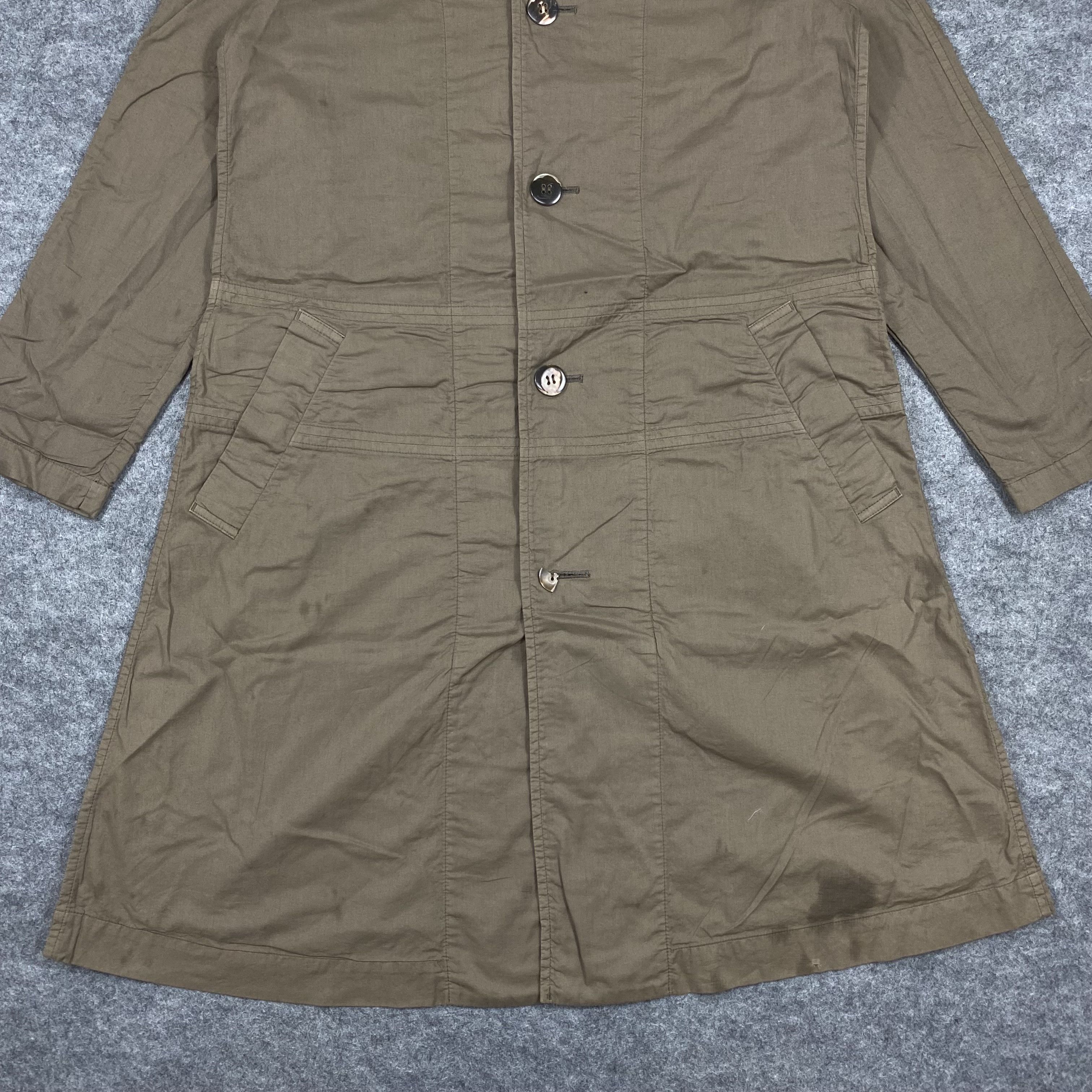 Issey Miyake PL21FA607 vintage issey miyake plantation trench coat -J632 Size US M / EU 48-50 / 2 - 6 Thumbnail