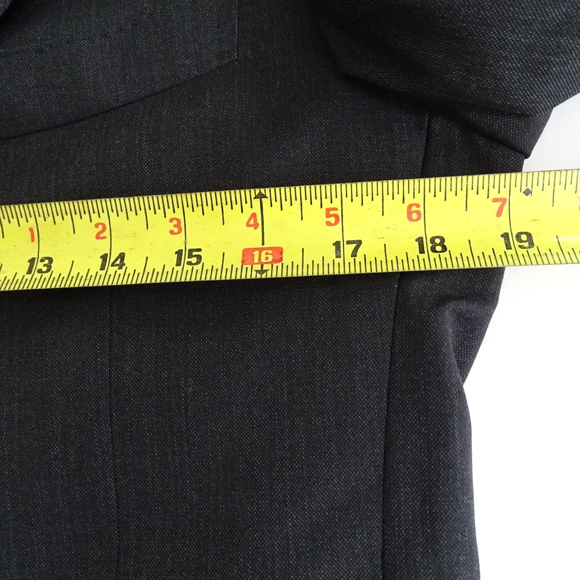 Suitsupply Suitsupply Zignone Napoli 2-Button Wool Suit Jacket Grey 46 Size 46R - 9 Thumbnail