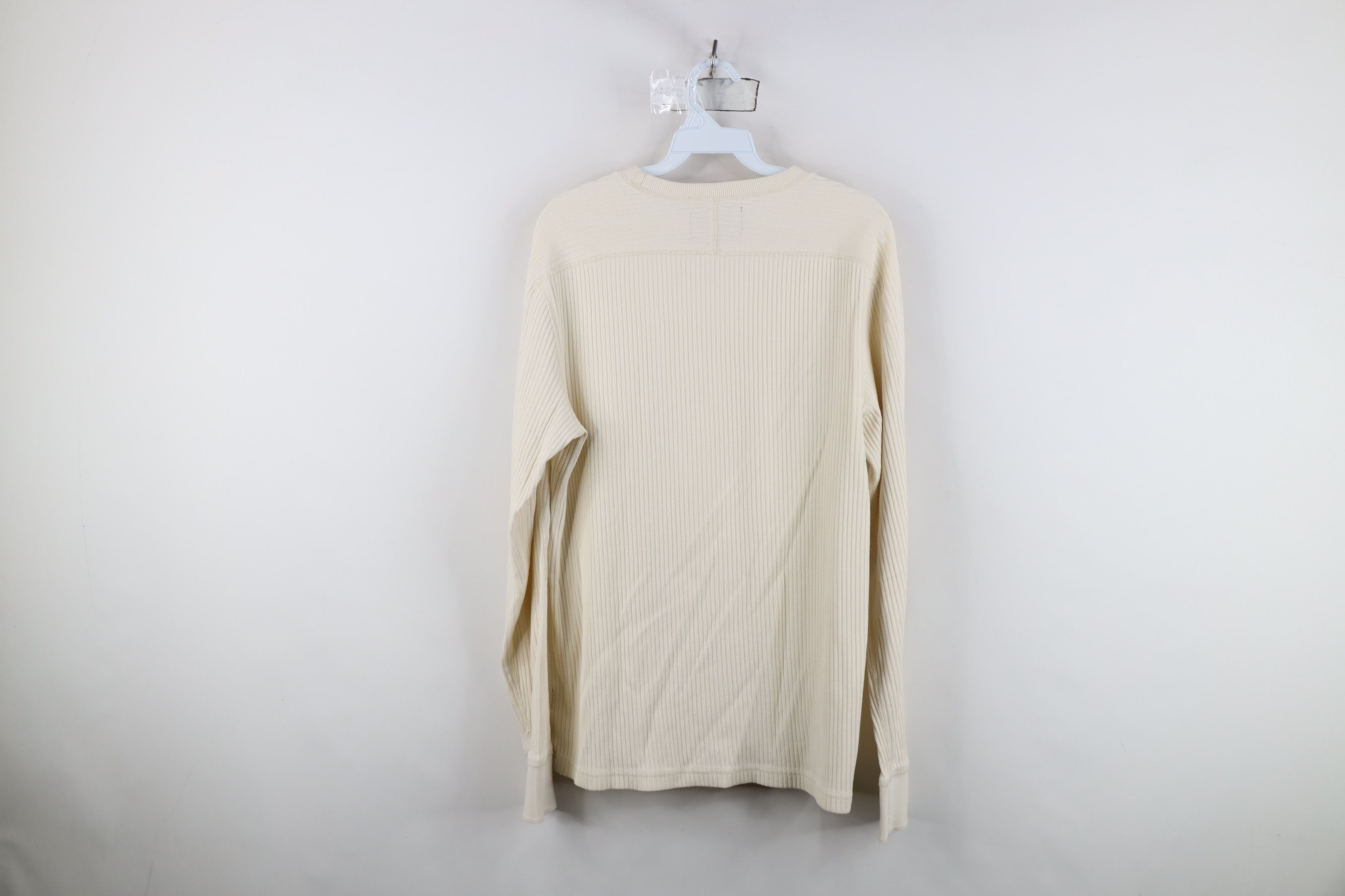 Nautica Vintage 90s Nautica Cotton Ribbed Knit Long Sleeve T-Shirt Size US M / EU 48-50 / 2 - 10 Thumbnail