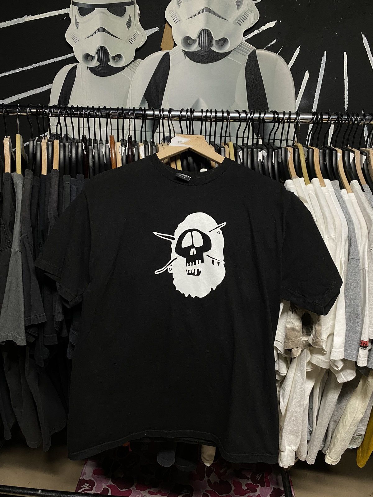 A BATHING APE x STUSSY Tシャツ L 【公式通販】
