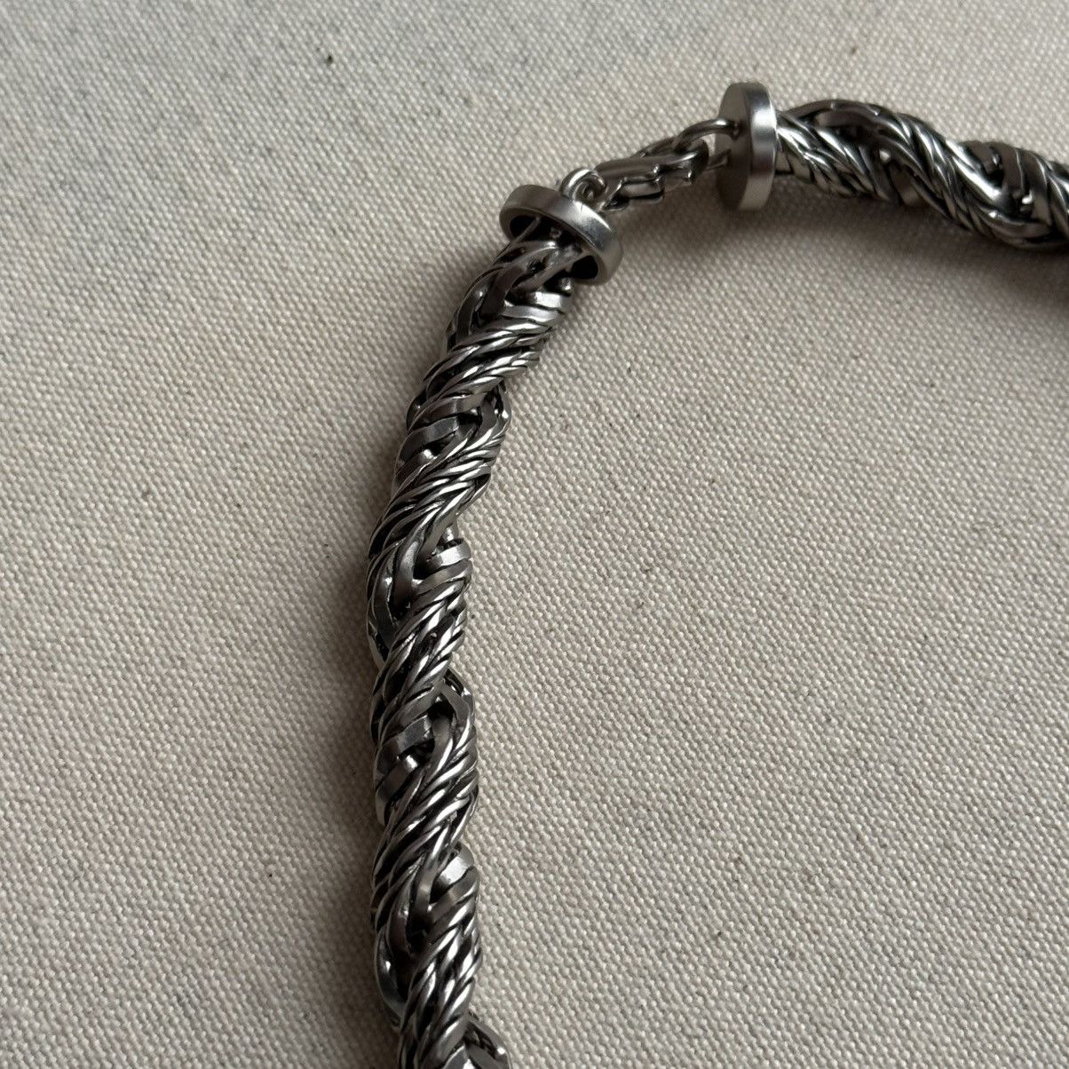 Other Del Core Tangled silver chain necklace Size ONE SIZE - 3 Thumbnail