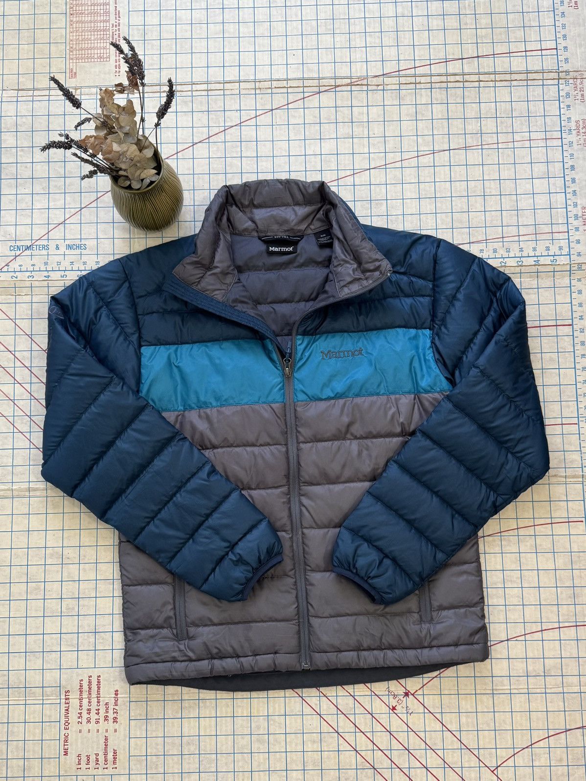 Marmot Marmot 600 Fill Full Zip Puffer Jacket Blue Mens Size Medium Size US M / EU 48-50 / 2 - 4 Thumbnail