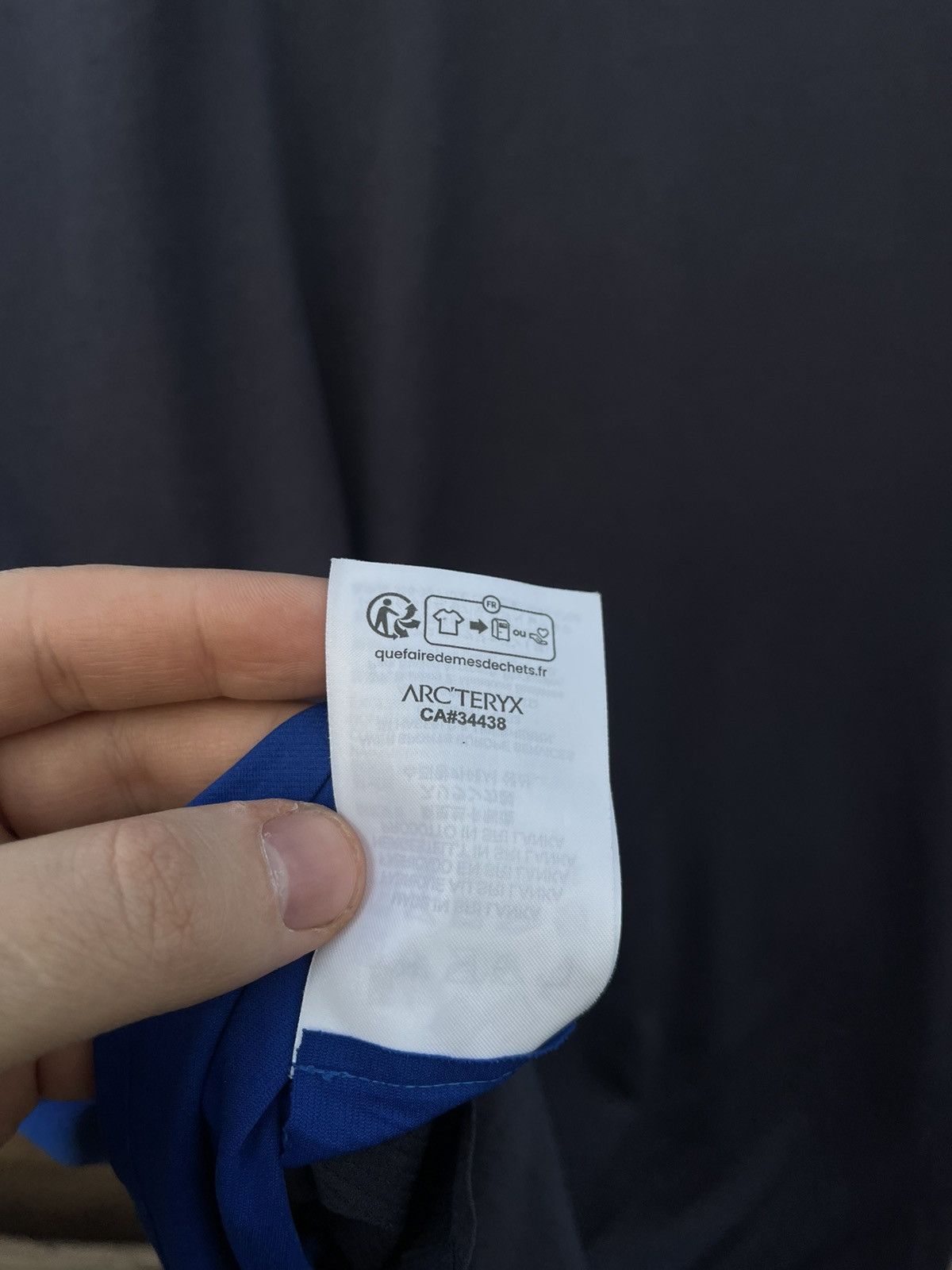 Arc'teryx Arcteryx blue t-shirt big logo jersey Size US L / EU 52-54 / 3 - 12 Thumbnail