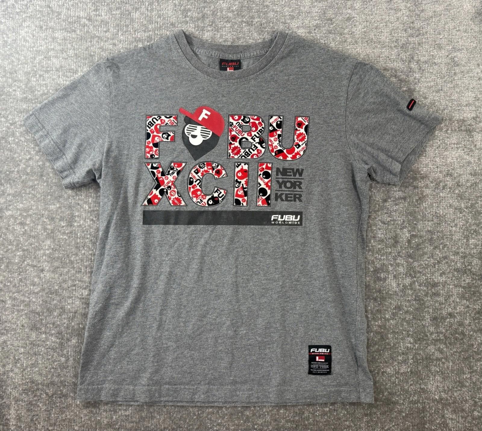 Fubu Vintage Fubu Big Logo T-Shirt Size Medium Y2K Size US M / EU 48-50 / 2 - 1 Thumbnail