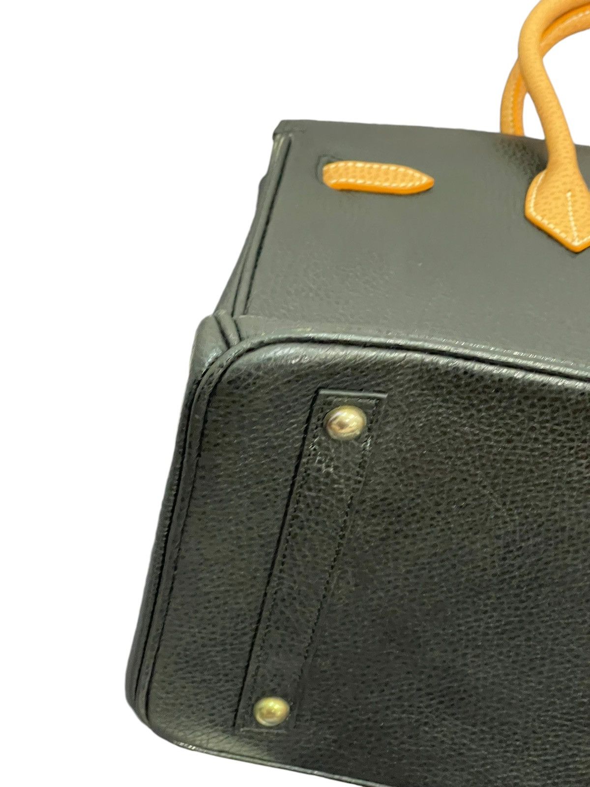 Genuine Leather Birkin Bag Leather Vintage Unknown Custom 1🟩1 Size ONE SIZE - 14 Thumbnail