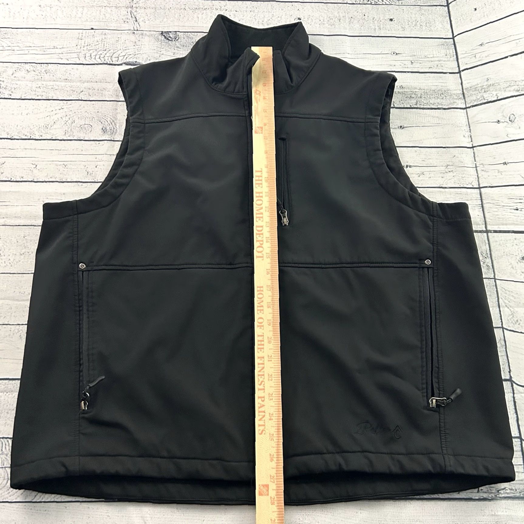 Vintage Rafter C Vest Men's 2XL Black Softshell Lined Full Zip Fleece Vest Size US XXL / EU 58 / 5 - 3 Thumbnail