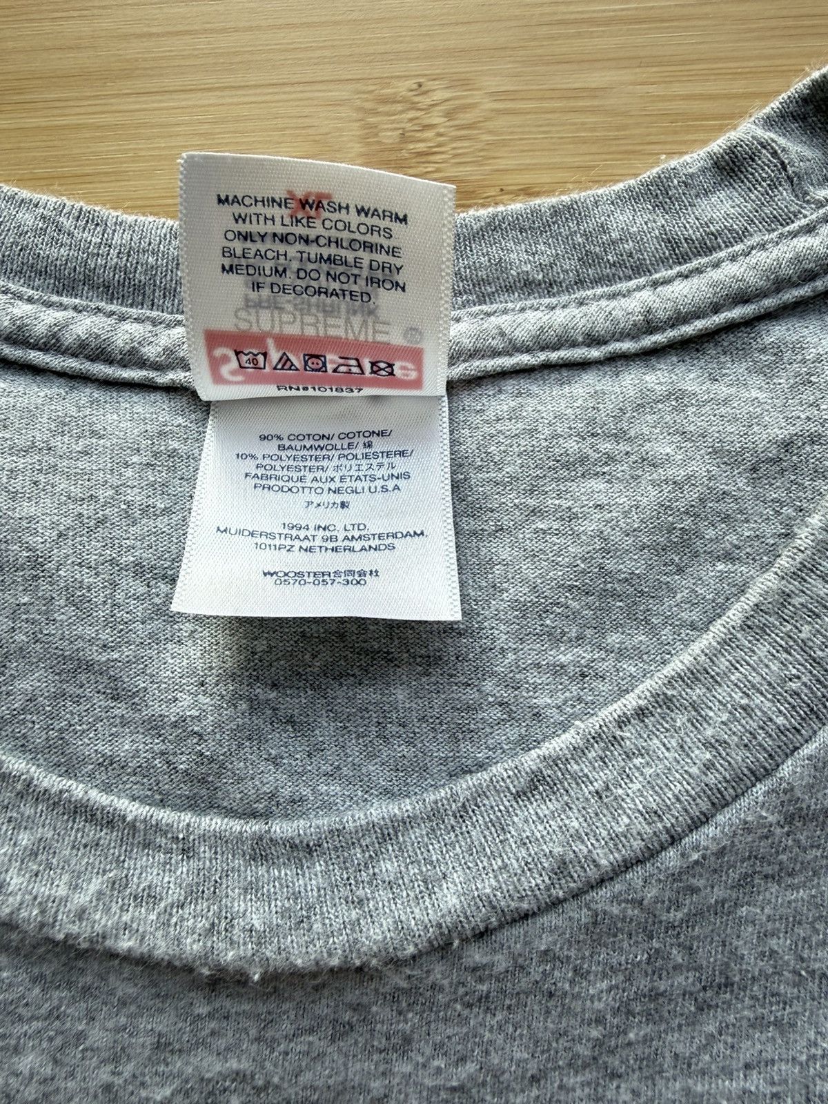 Supreme Supreme Arabic Logo Tee Size US XL / EU 56 / 4 - 4 Thumbnail