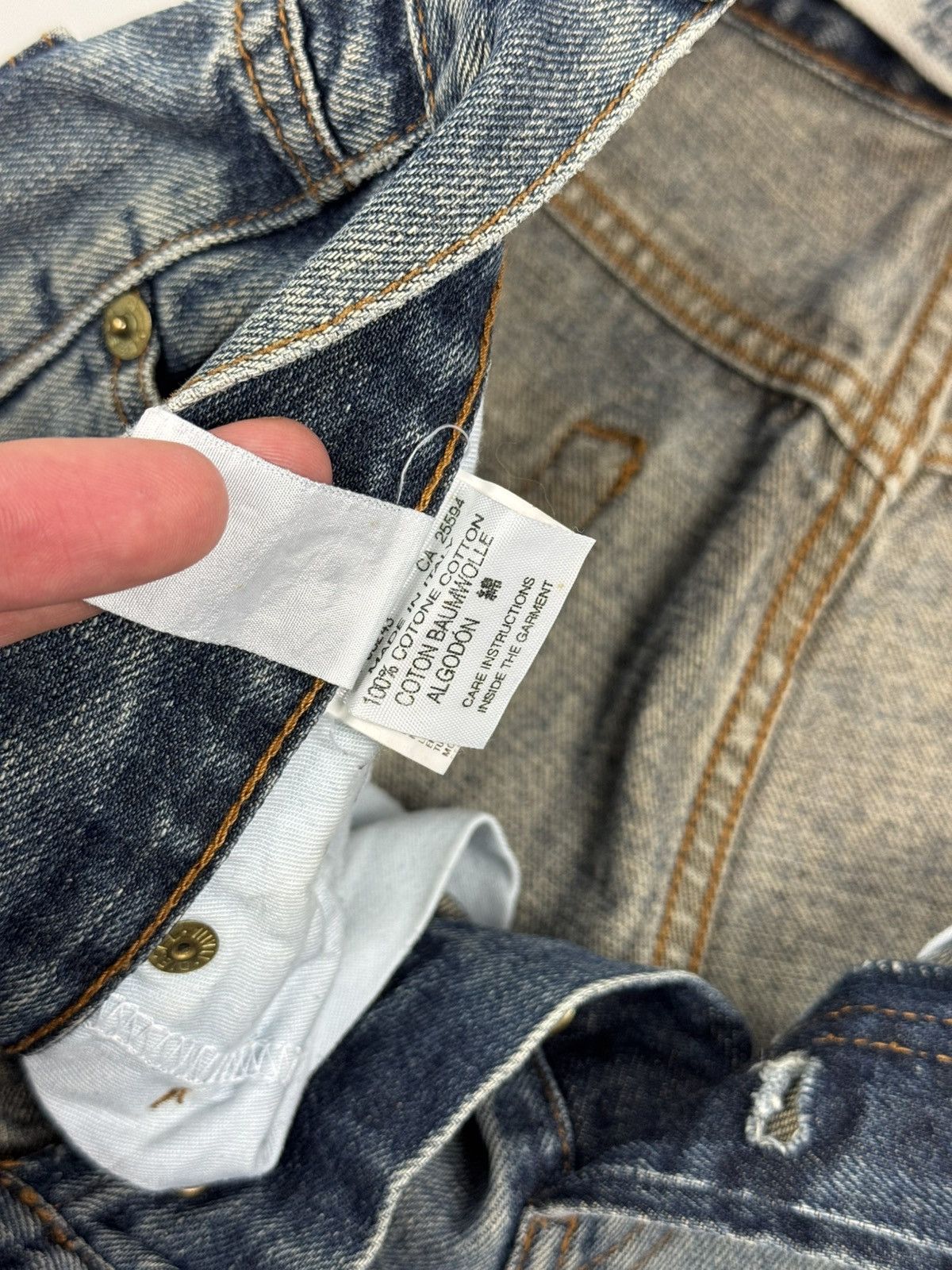 Diesel Y2K Vintage Diesel Regulated Washed Denim Jeans Size US 31 - 13 Thumbnail
