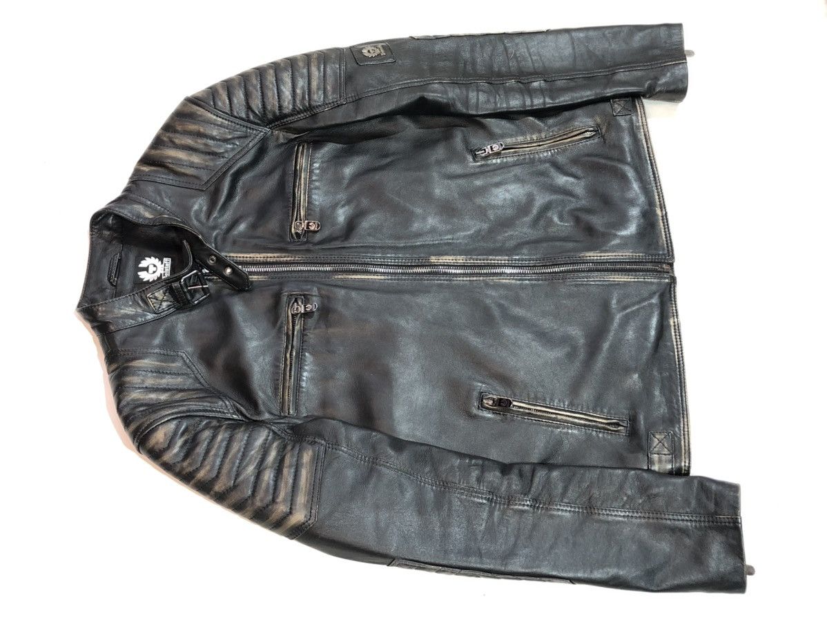 Belstaff Belstaff Leather Jacket Luxury Racing biker Size US L / EU 52-54 / 3 - 11 Thumbnail