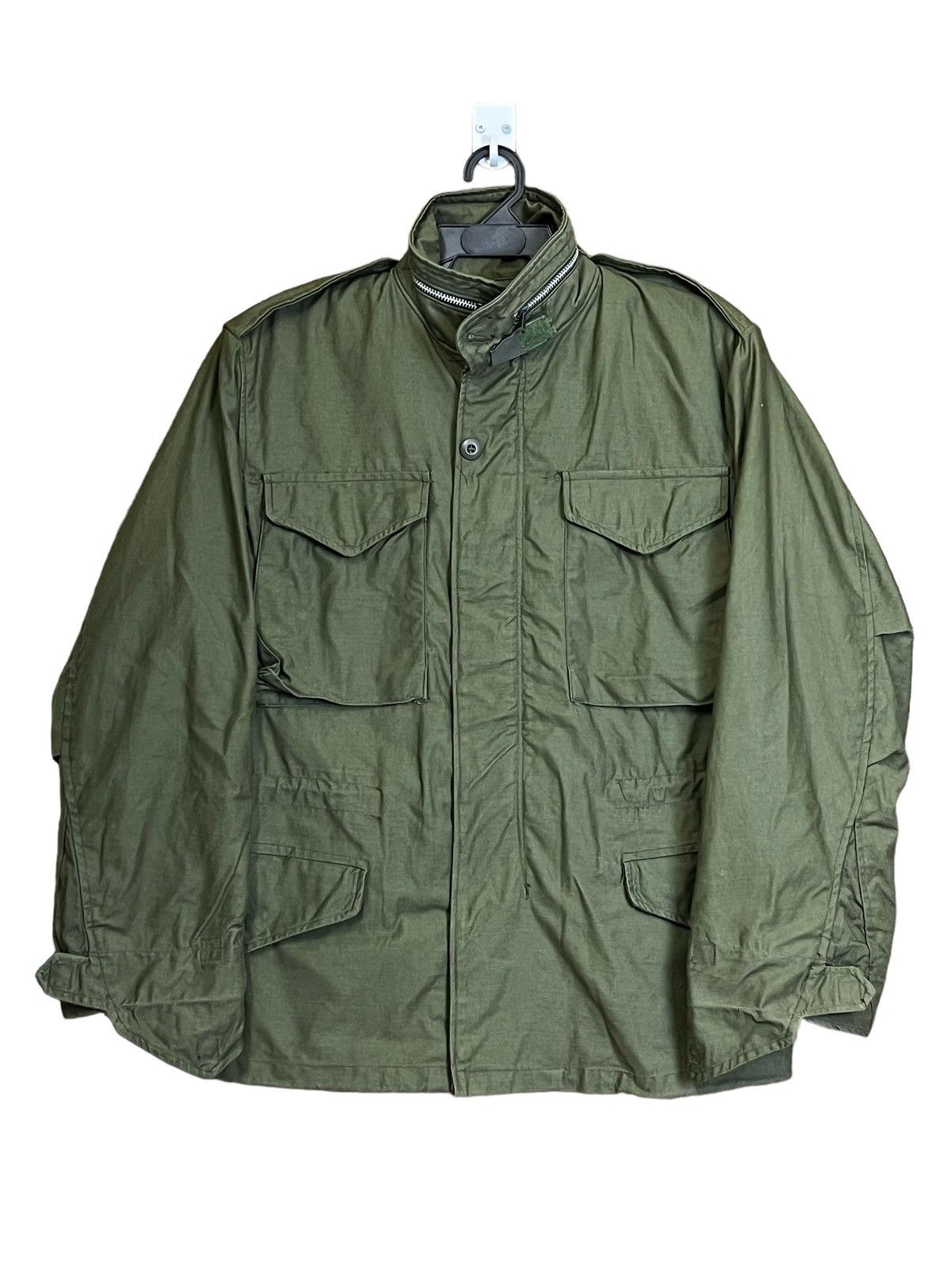 Alpha Industries VINTAGE 60s ALPHA INDUSTRIES M-65 OG-107 FIELD ARMY JACKET Size US S / EU 44-46 / 1 - 1 Thumbnail