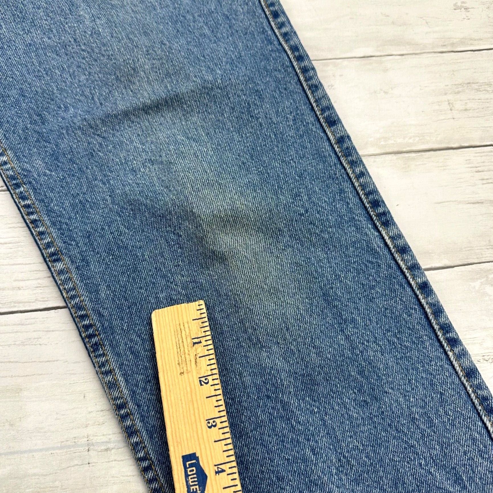 Levi's VTG Levi's Jeans Signature Regular 530 Bootcut 36x34 USA Made Mens Blue 1990s Vintage 90s USA Levi's 500 Series Jeans Size US 36 / EU 52 - 7 Thumbnail