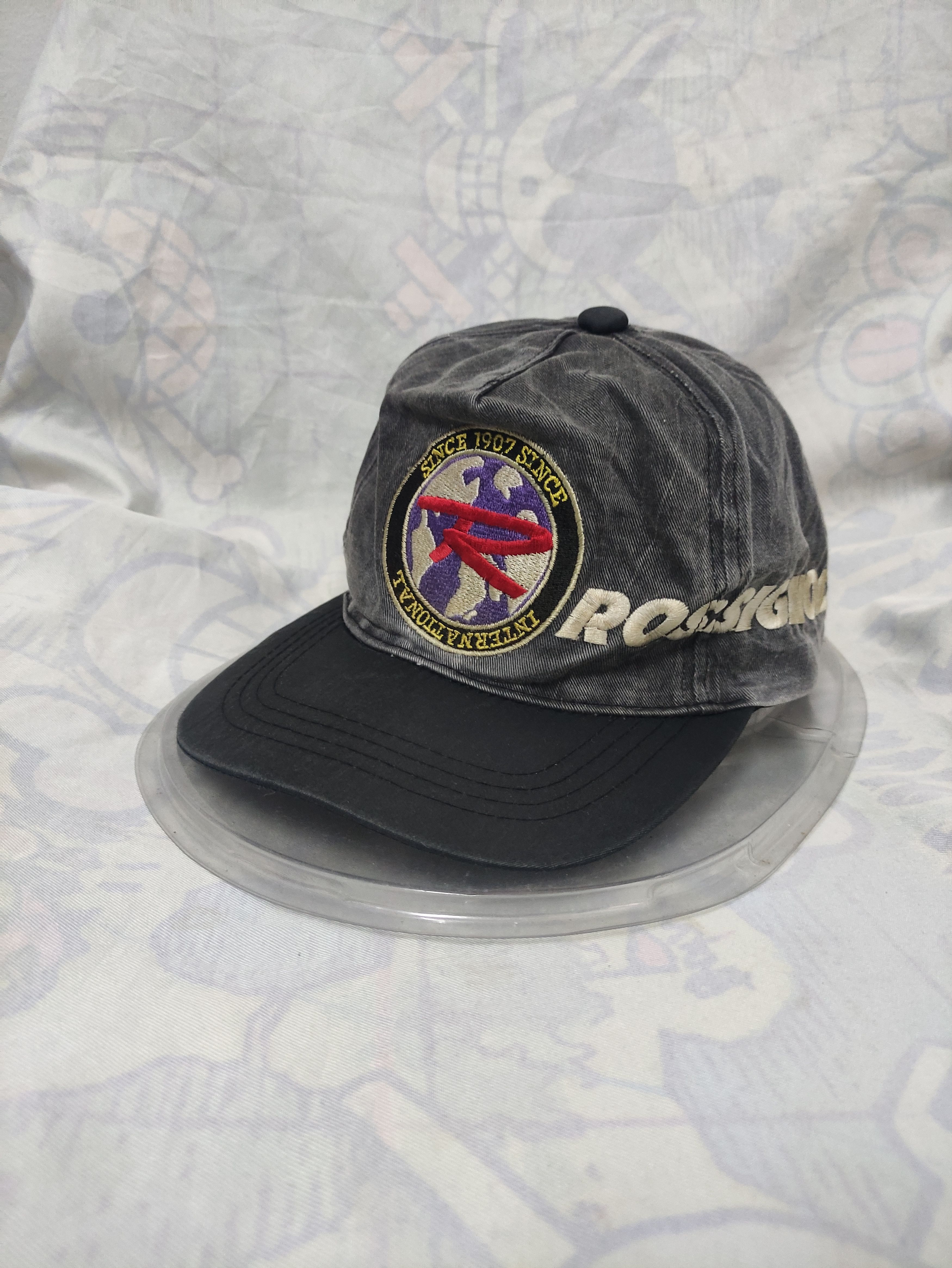 Japanese Brand ROSSIGNOL VINTAGE CAP RARE DESIGN Size ONE SIZE - 11 Thumbnail