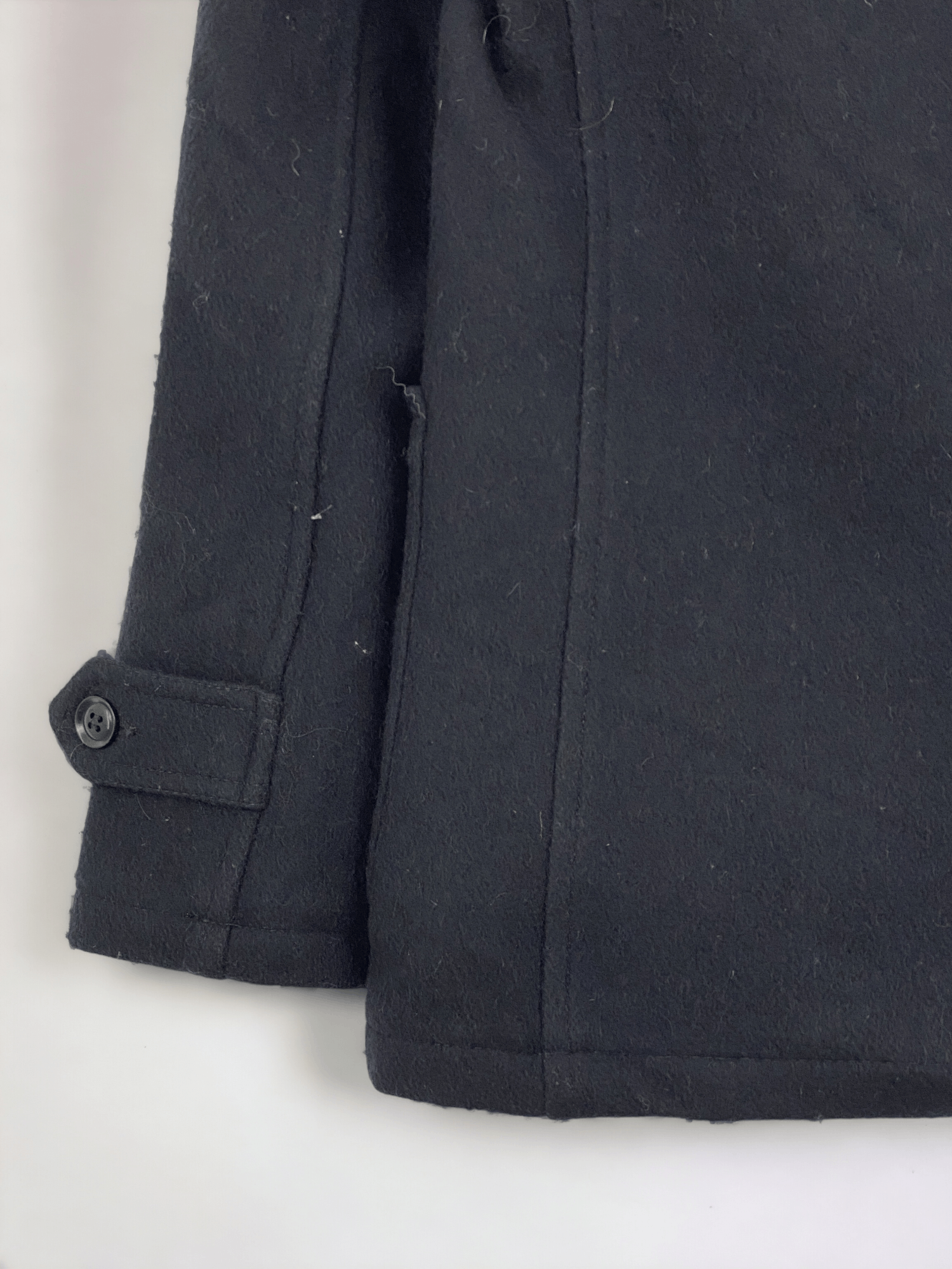 Fidelity Fidelity By Gerald & Stewart Navy Duffle Coat Wool JA0052 Size US M / EU 48-50 / 2 - 16 Thumbnail