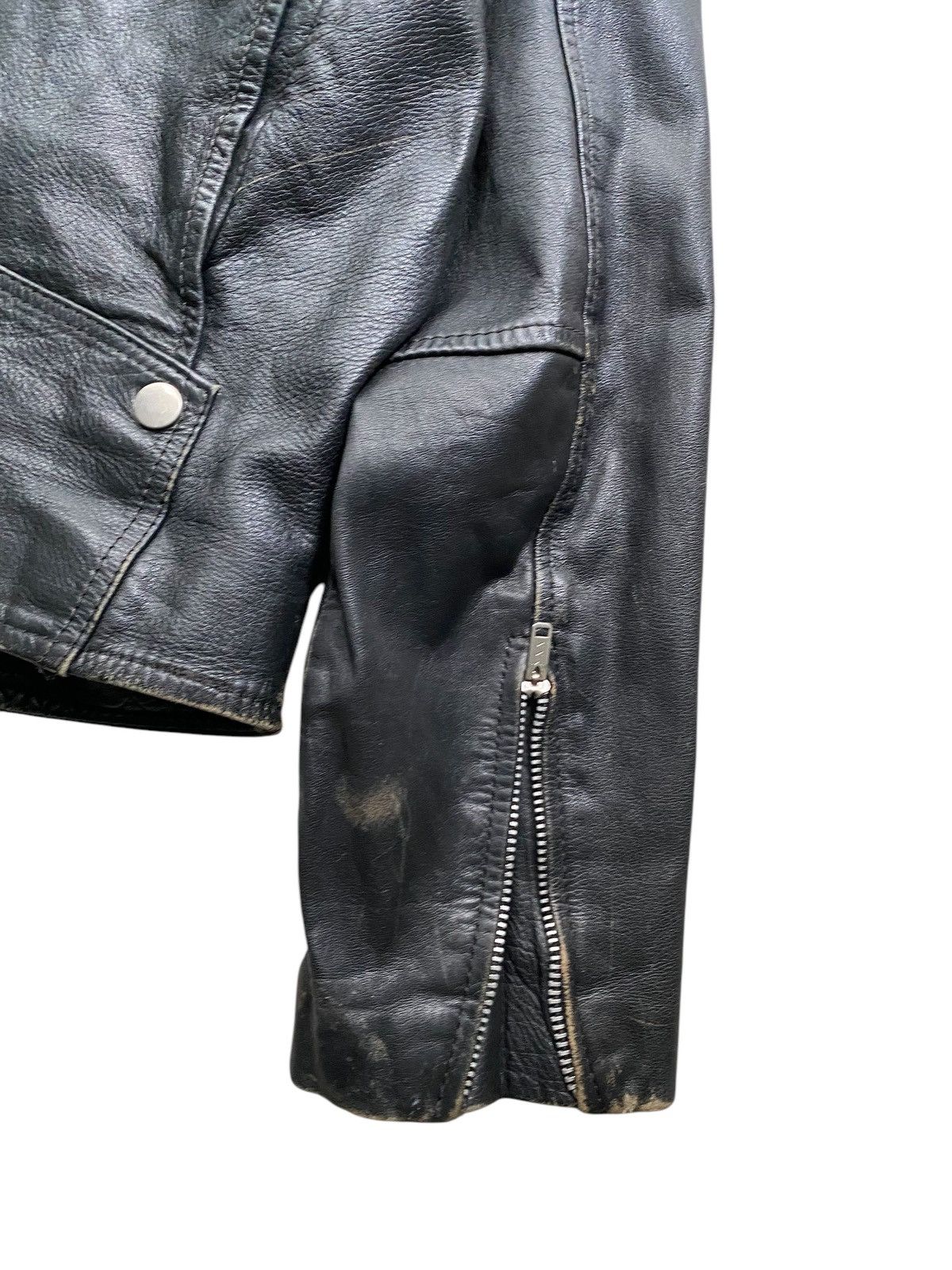 Japanese Brand Kakushi Tokyo Leather Perfecto Punk jacket nice design Size US M / EU 48-50 / 2 - 16 Thumbnail