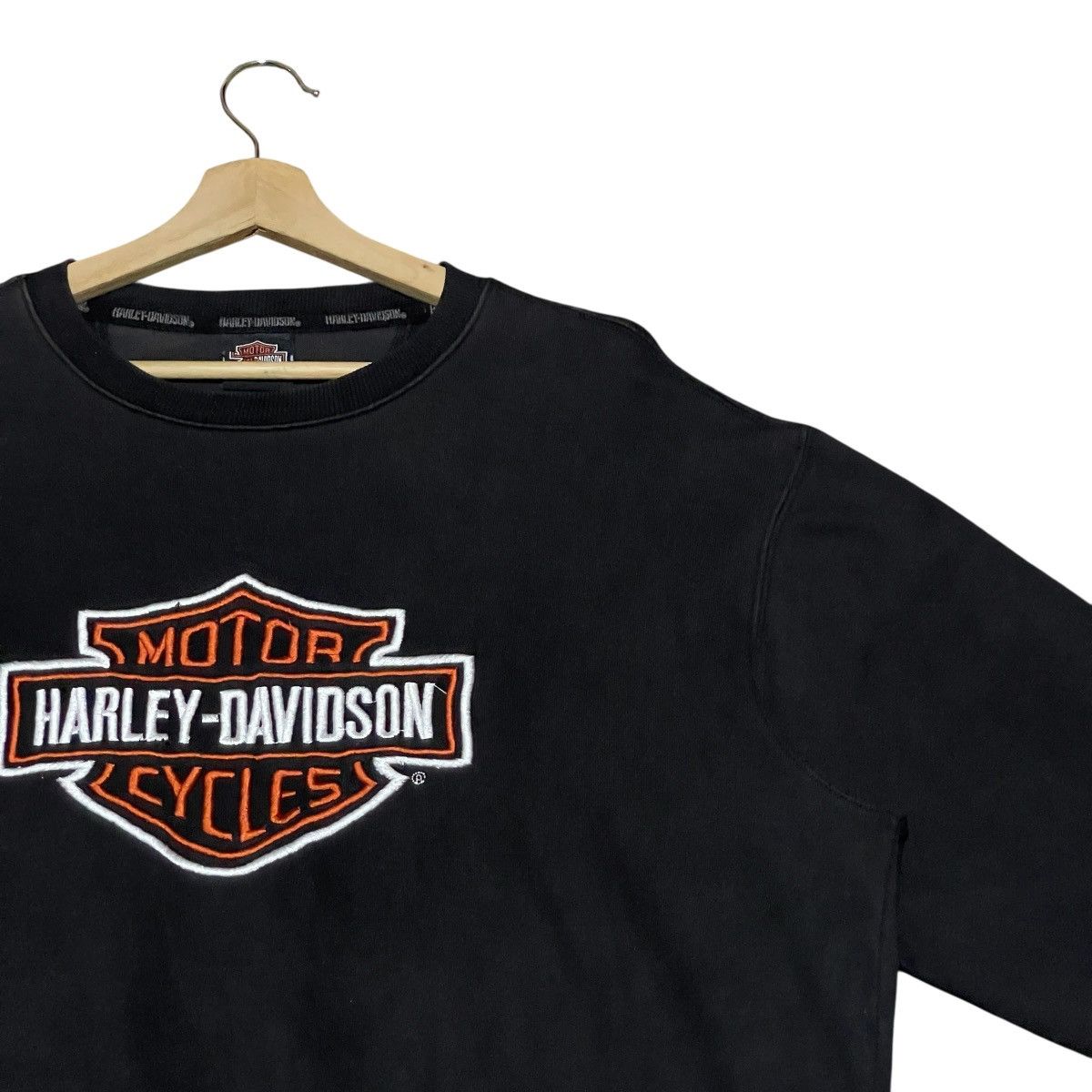 Harley Davidson Y2k Harley Davidson Faded Biker Crewneck Sweatshirt Size US XXL / EU 58 / 5 - 2 Thumbnail