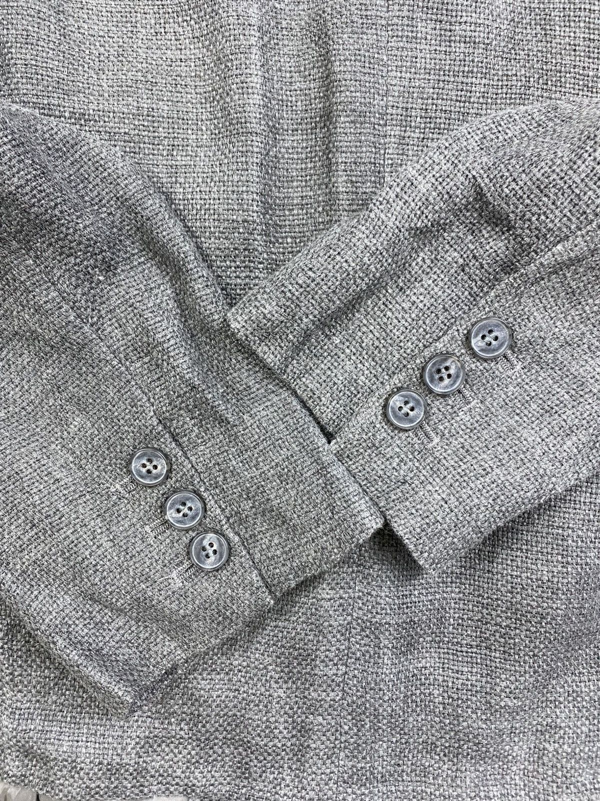 Designer × Vintage × yoshie inaba Vintage L’equipe Yoshie Inaba Japan Linen Fringe Jacket Size M / US 6-8 / IT 42-44 - 7 Thumbnail