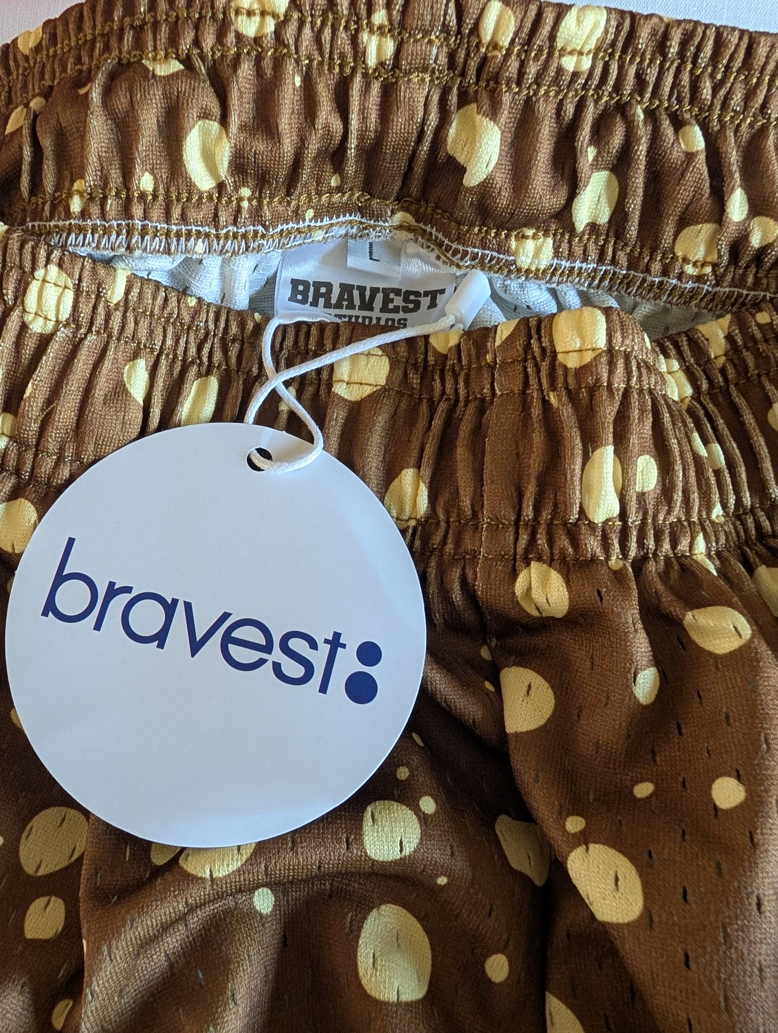 Bravest Studios L Bravest Studios Shorts Green Bubble Car Heart Size US 33 - 4 Thumbnail