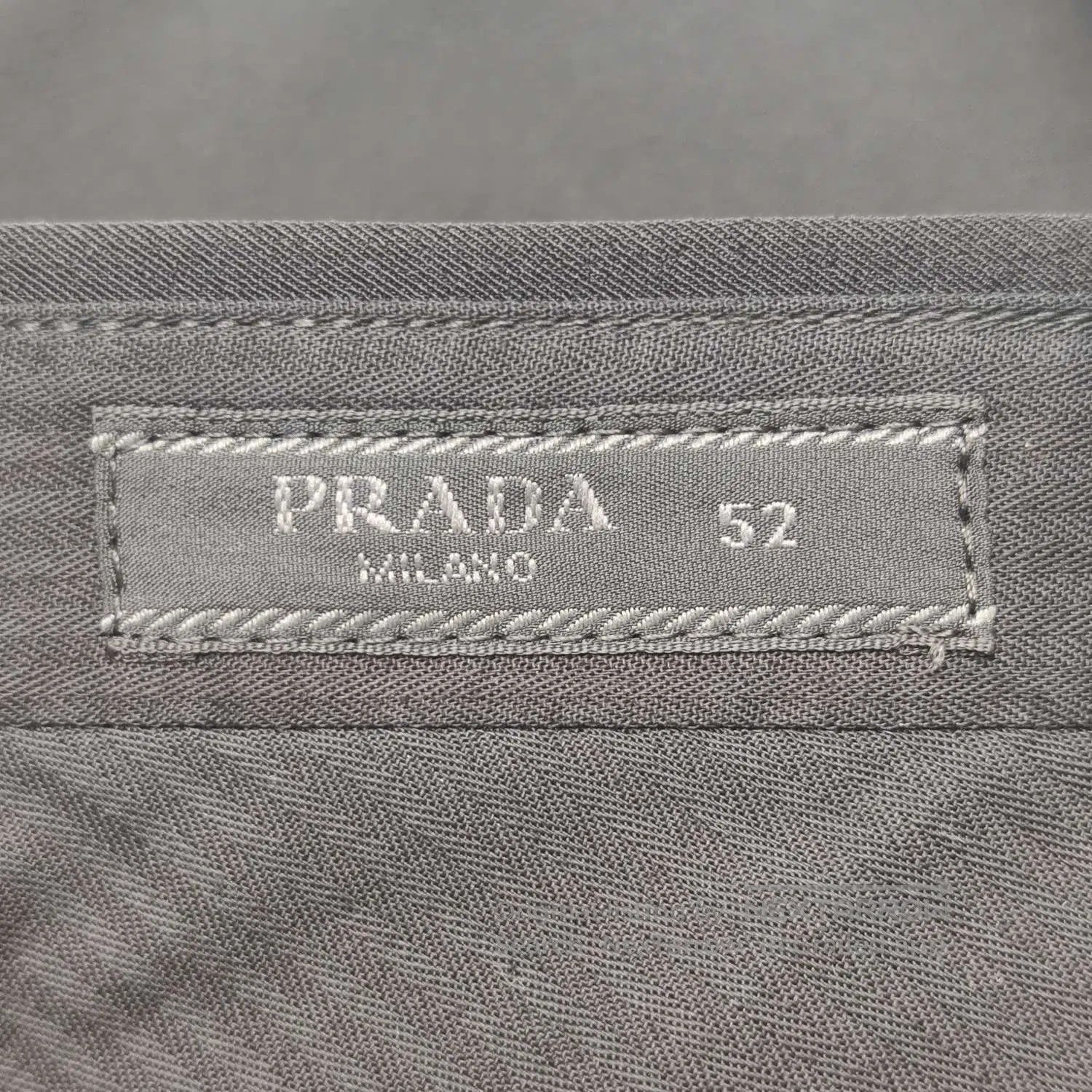 Prada Prada Silk Contrast Stripe Logo Pants M. Size US 34 / EU 50 - 2 Thumbnail