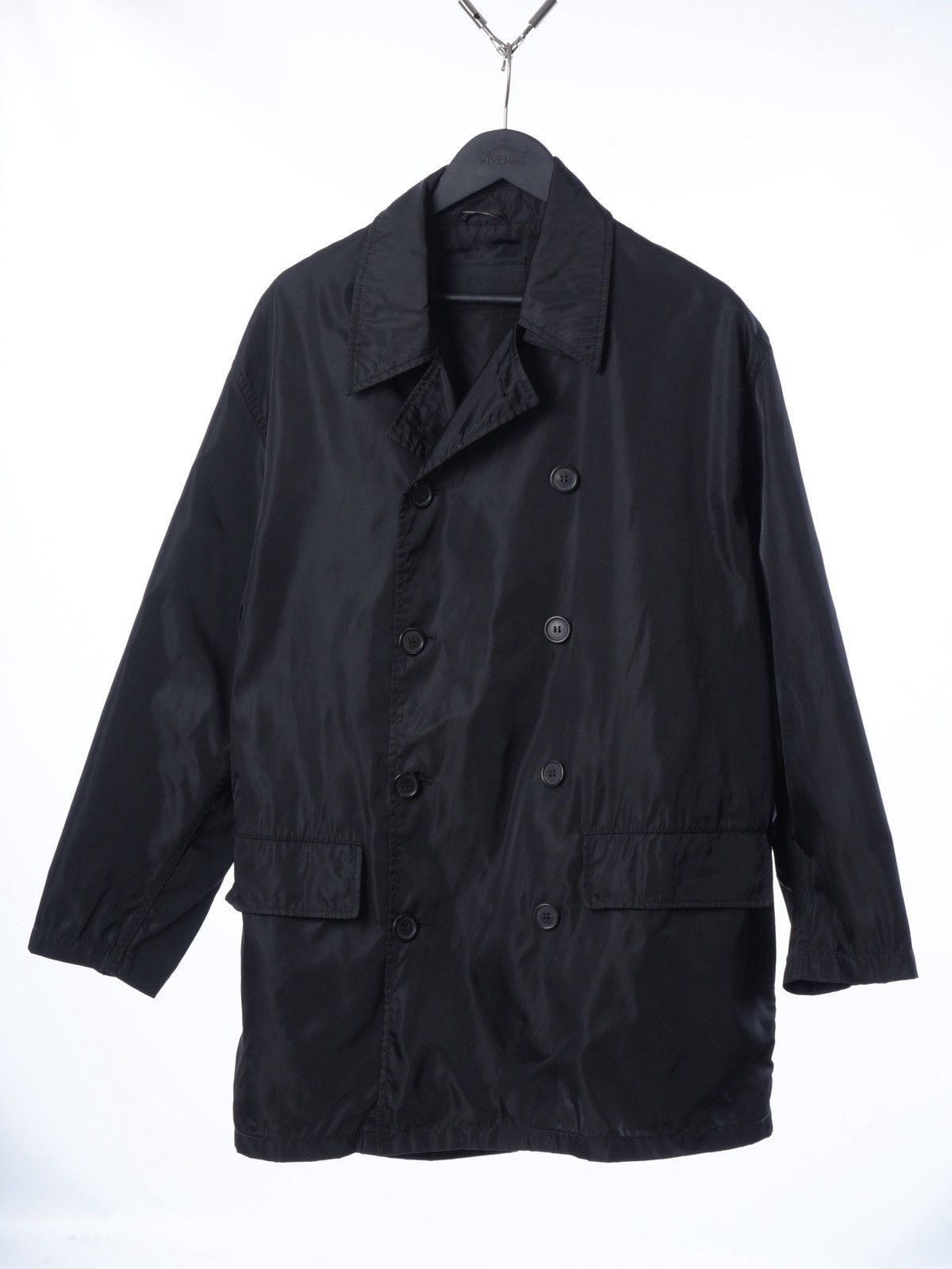 Prada Prada Light Nylon Trench Coat Mens XL Size US XL / EU 56 / 4 - 1 Thumbnail