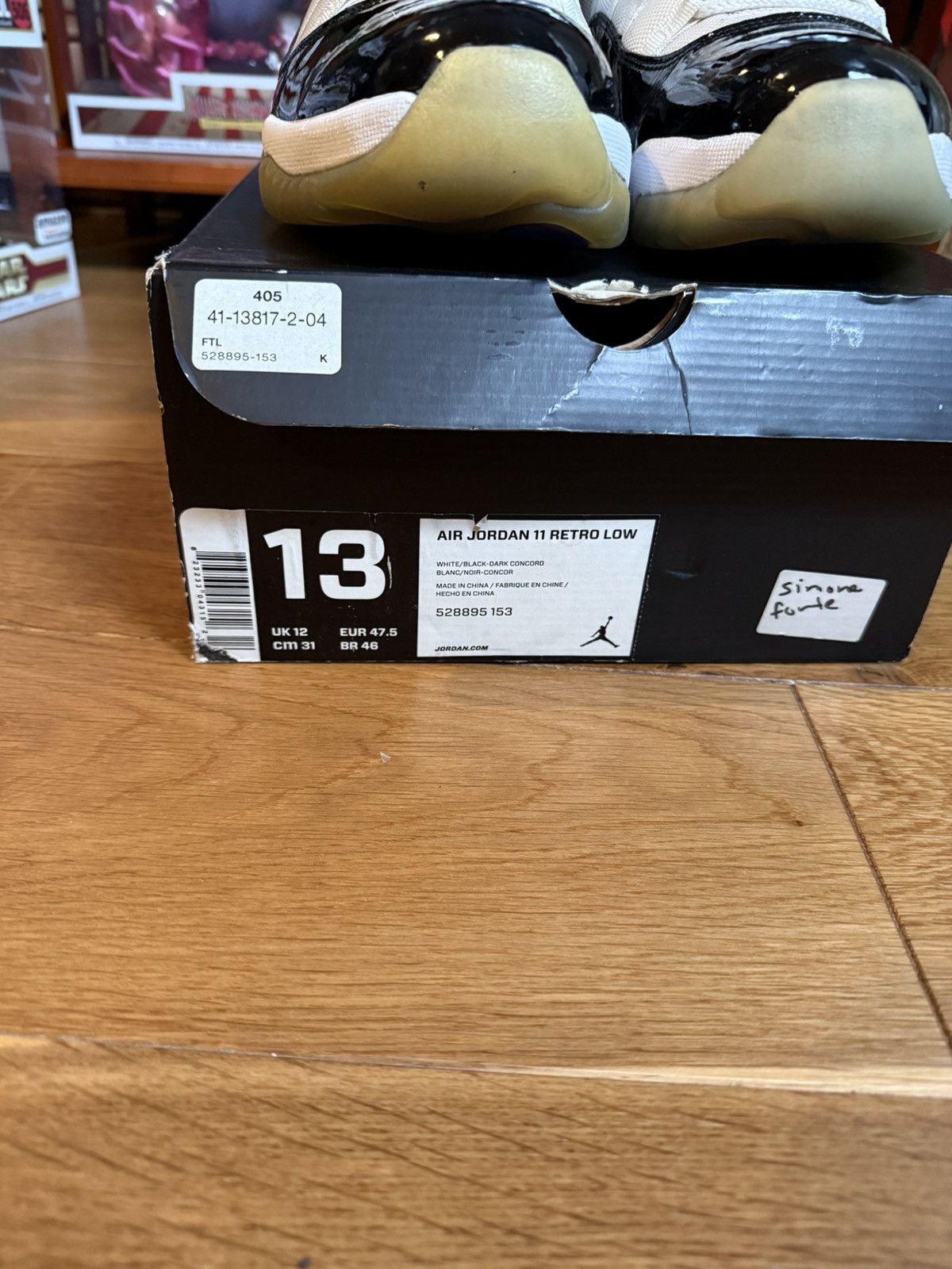 Jordan Brand Jordan 11 Low “Concord” Size US 13 / EU 46 - 4 Thumbnail