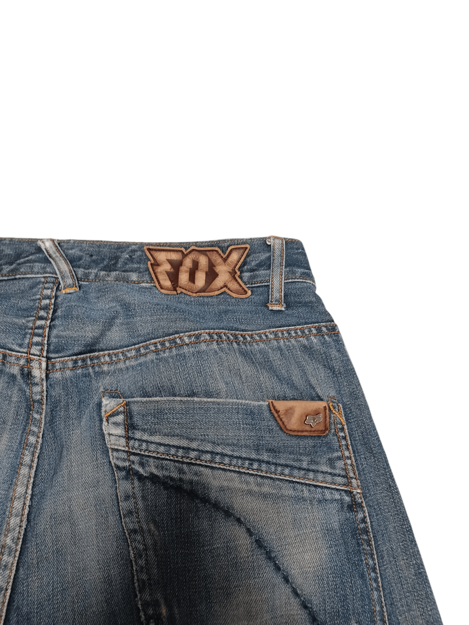 Fox Racing FOX DENIM WIDE JEANS DENIM 25 CM LEG OPENING! Size US 33 - 3 Thumbnail