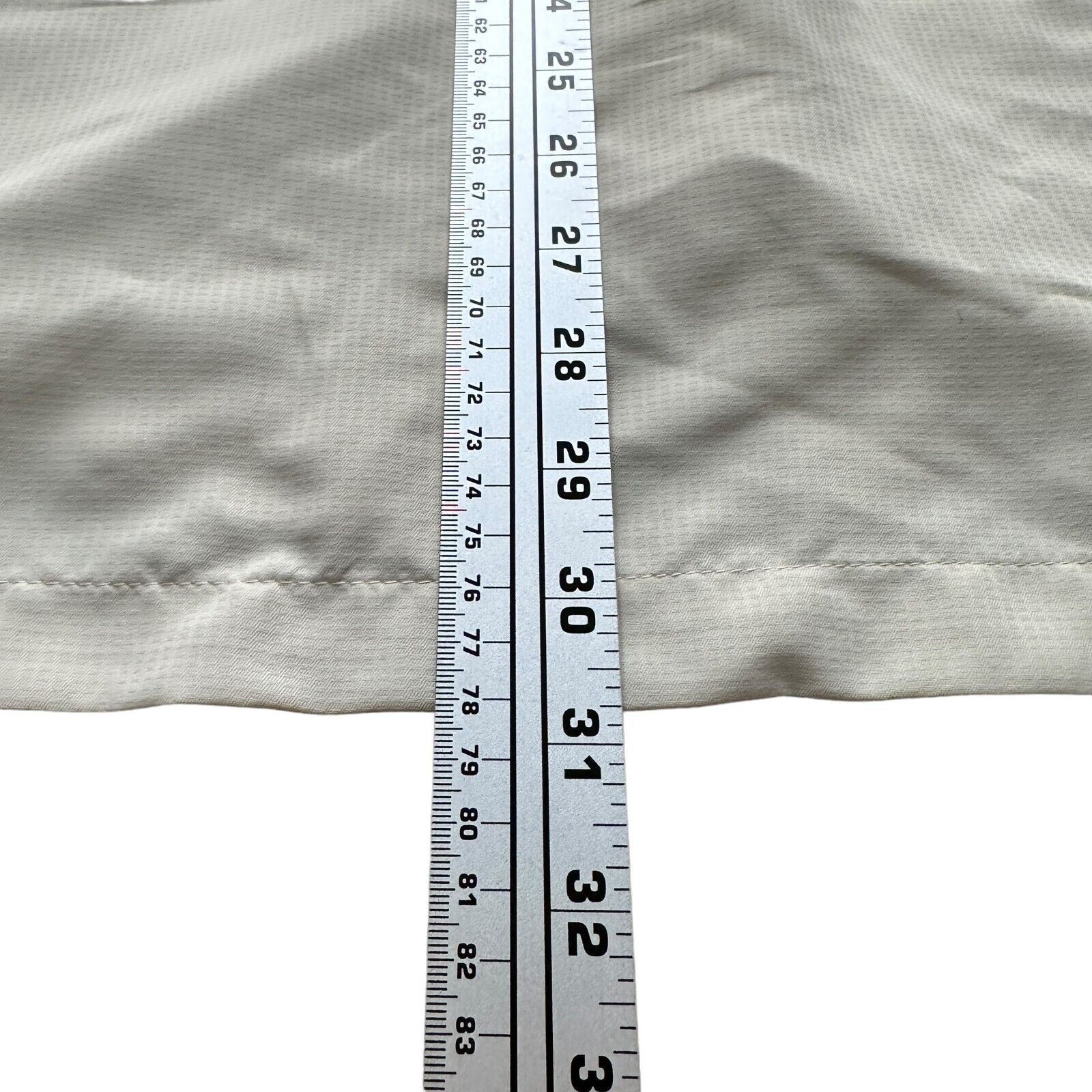 The Unbranded Brand Habit Vented Fishing Shirt Men L Beige Polyester Button-Up Size US L / EU 52-54 / 3 - 10 Thumbnail