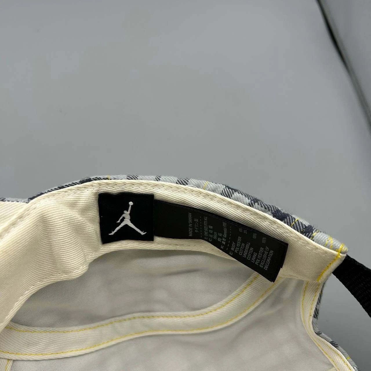 Jordan Brand Air Jordan 5 Panel Hat Men Plaid Jumpman Strap Back Cap New Size ONE SIZE - 5 Thumbnail