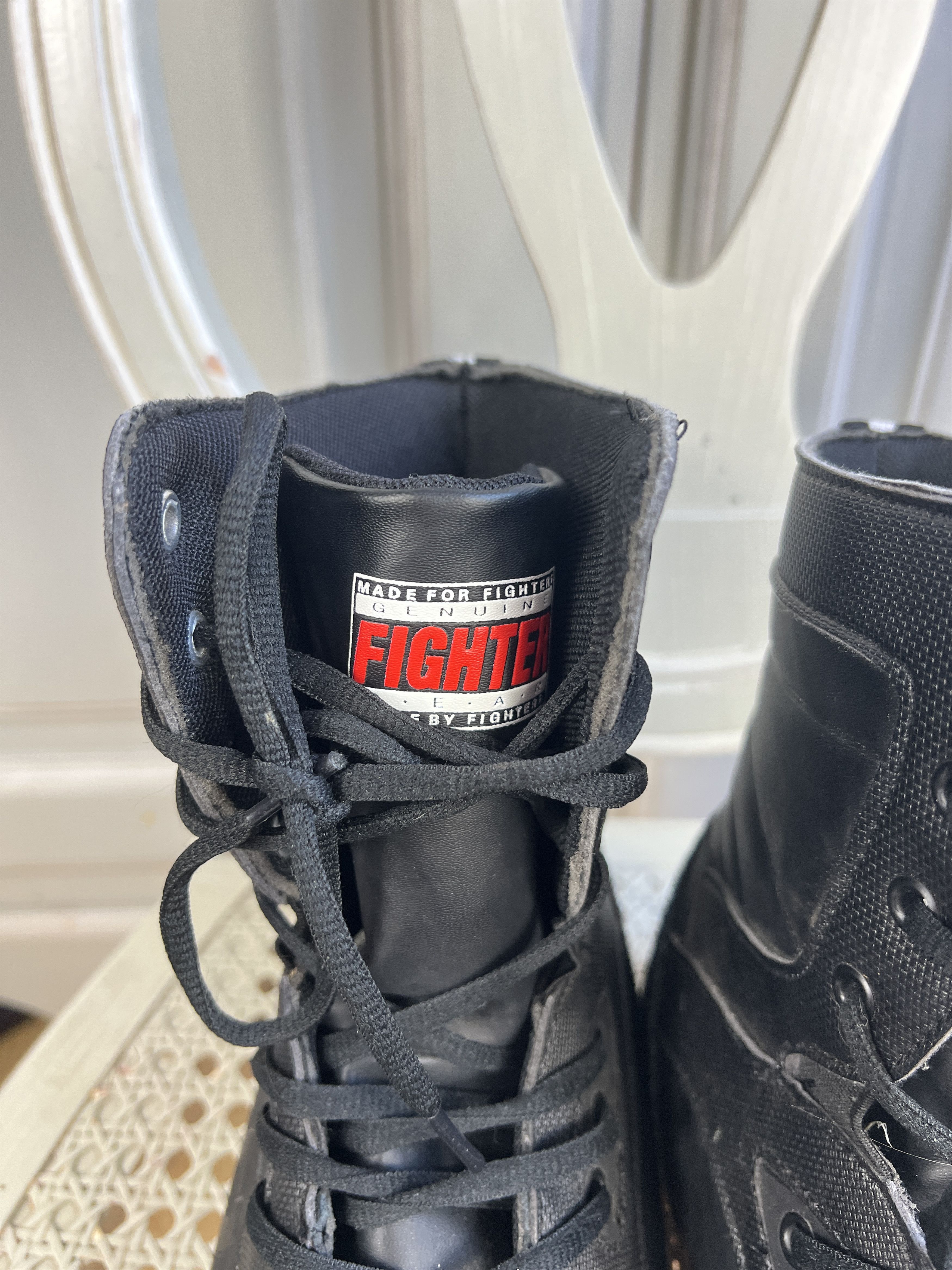 Other y2k fighter high boxing moto boots wresling vintage Size US 9.5 / EU 42-43 - 4 Thumbnail