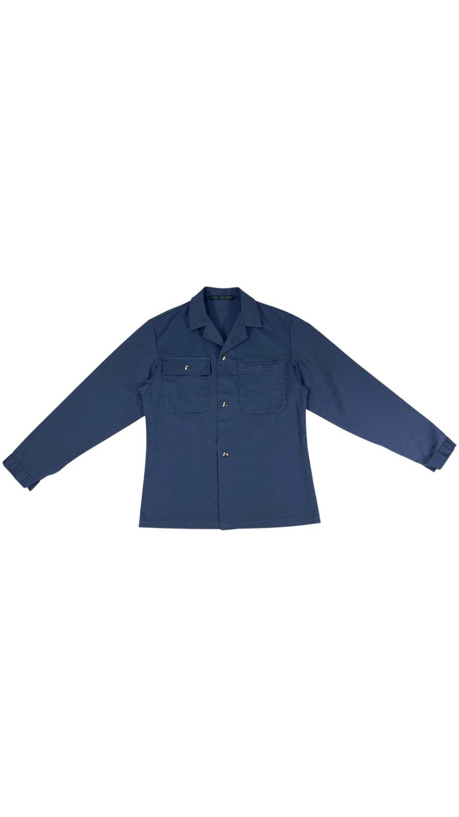 Vintage 90s Vintage Work Two Pockets Light Jacket Shirt Size US XS / EU 42 / 0 - 2 Thumbnail
