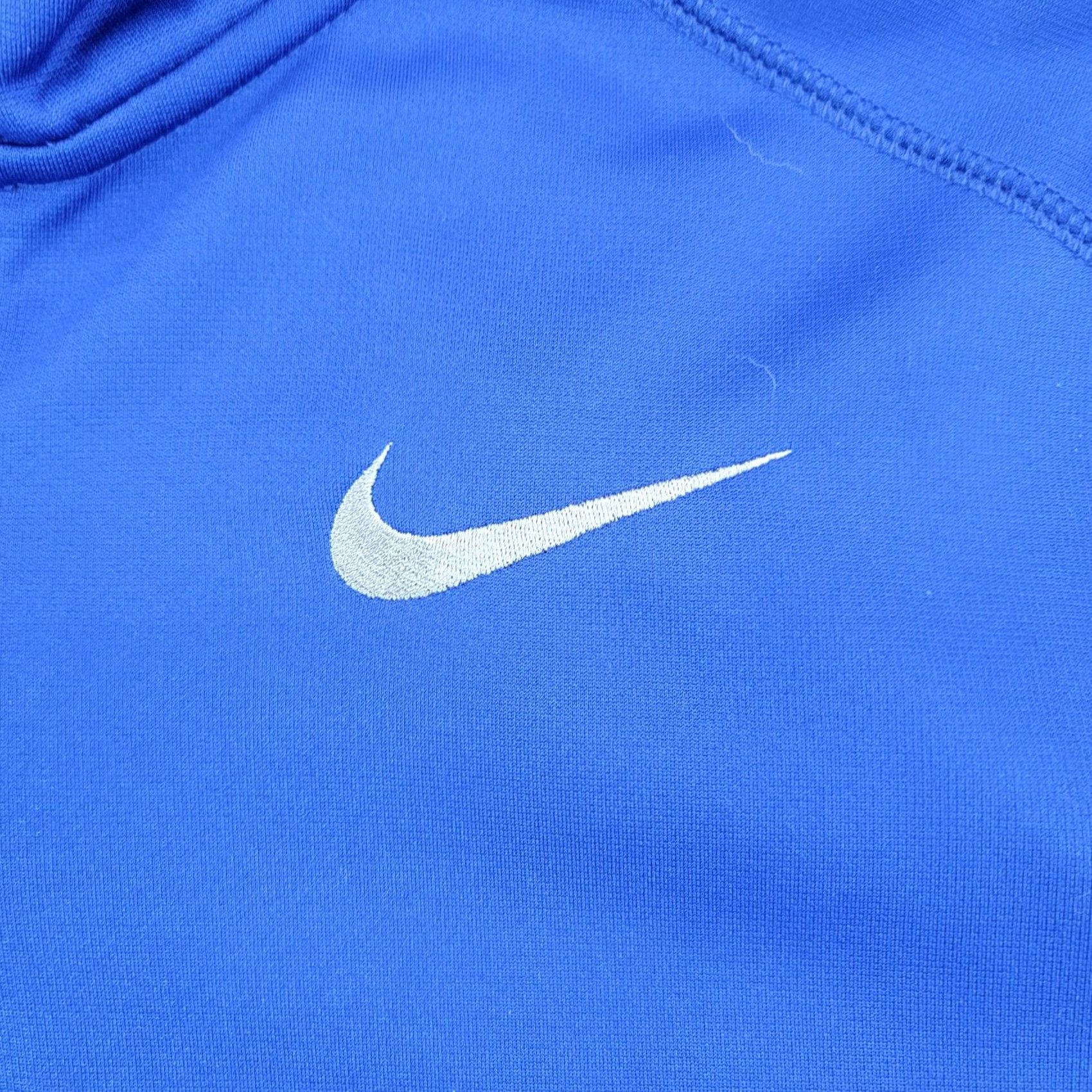 Nike Nike Therma-FIT Running Shirt Mens 2XL Blue 1/4 Zip Pullover Fleece Long Sleeve Size US XXL / EU 58 / 5 - 3 Thumbnail