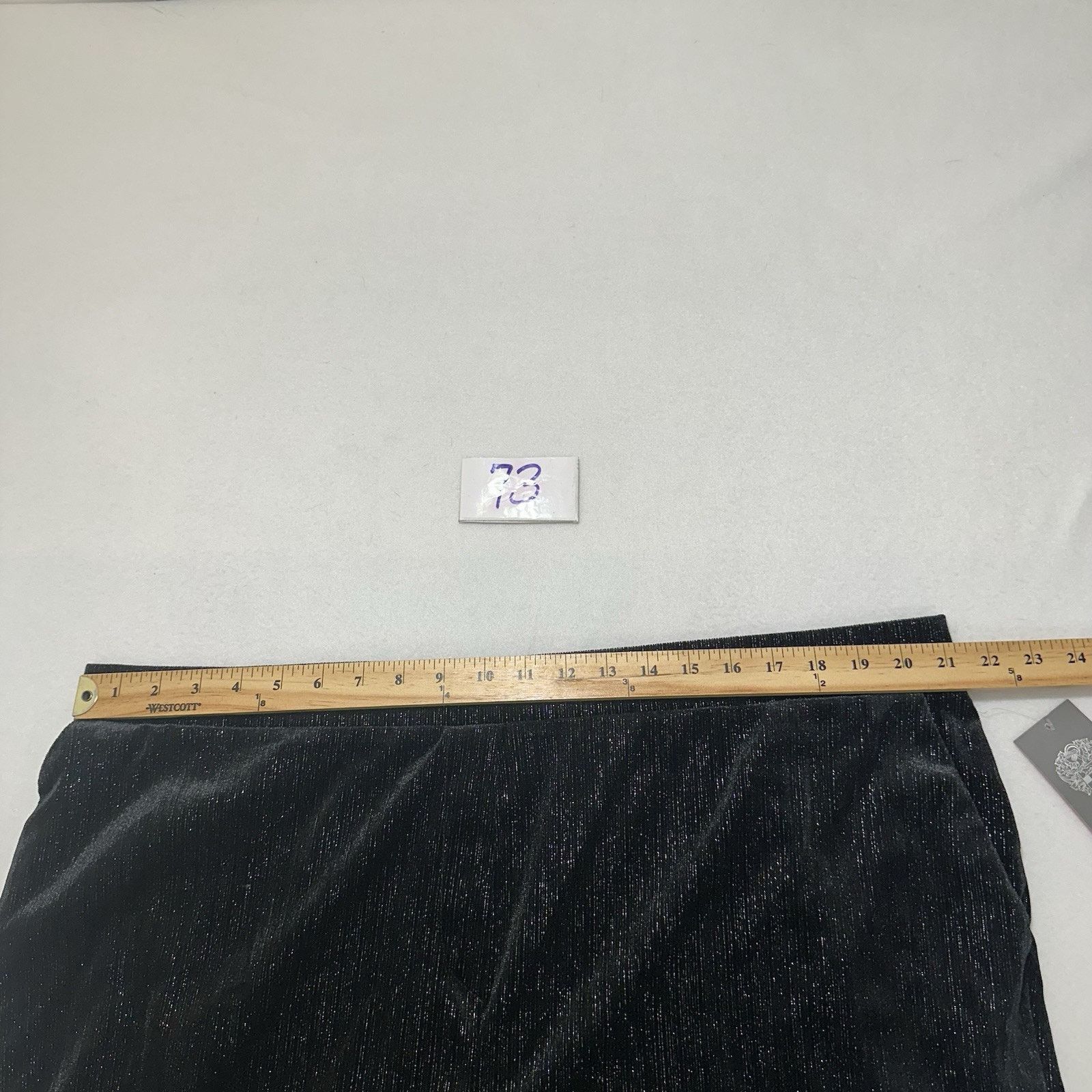 Vince Camuto Vince Camuto 2X Velour Wide Leg Glitter Sweatpants Pants Size 40" / US 18 - 11 Thumbnail