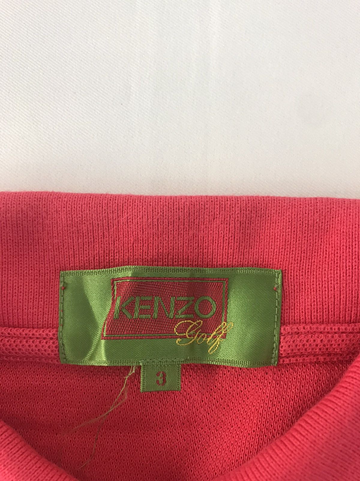 Kenzo Kenzo Golf Minimalist Emboidery Logo Pocket Design Polo Tee Size US L / EU 52-54 / 3 - 5 Thumbnail