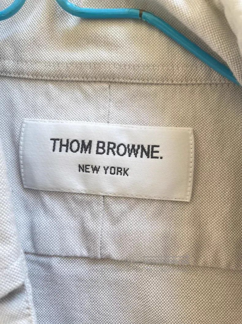 Thom Browne Thom Browne Blue shirt jacket Size US XS / EU 42 / 0 - 4 Thumbnail