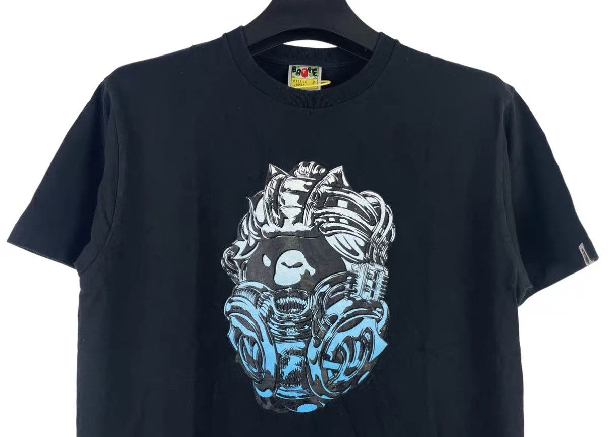 Bape Bape Head T-Shirt Gradient Ape Head Short Sleeve Tee J31 Size US L / EU 52-54 / 3 - 3 Thumbnail