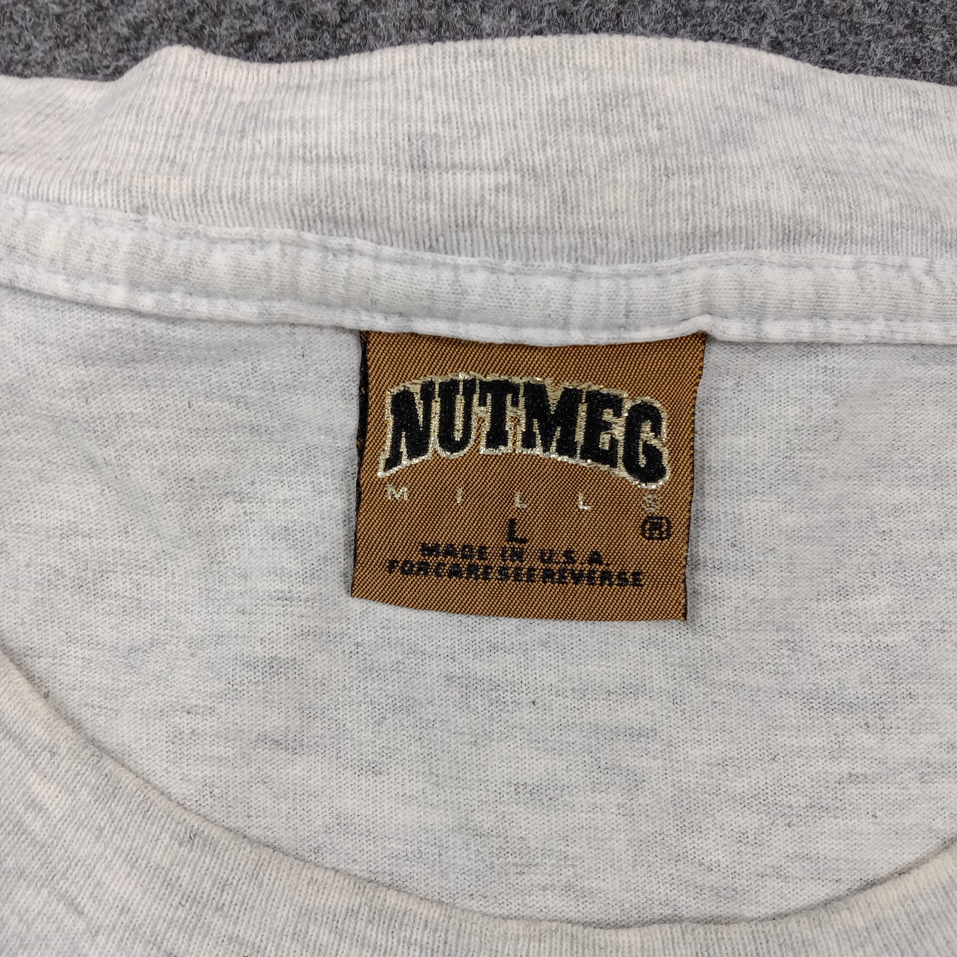 Nutmeg Nutmeg 90s MLB Hideo Nomo LA Dodgers Tshirt C276N6 Size US L / EU 52-54 / 3 - 4 Thumbnail