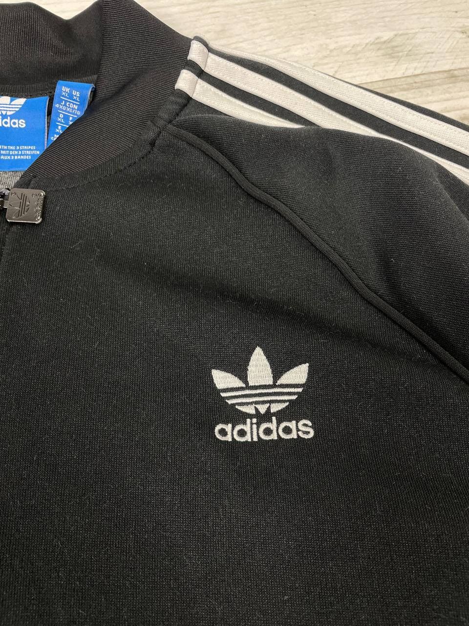 Adidas Adidas Track Top Jacket Bomber Strips Tracksuit Y2K Size US XL / EU 56 / 4 - 6 Thumbnail
