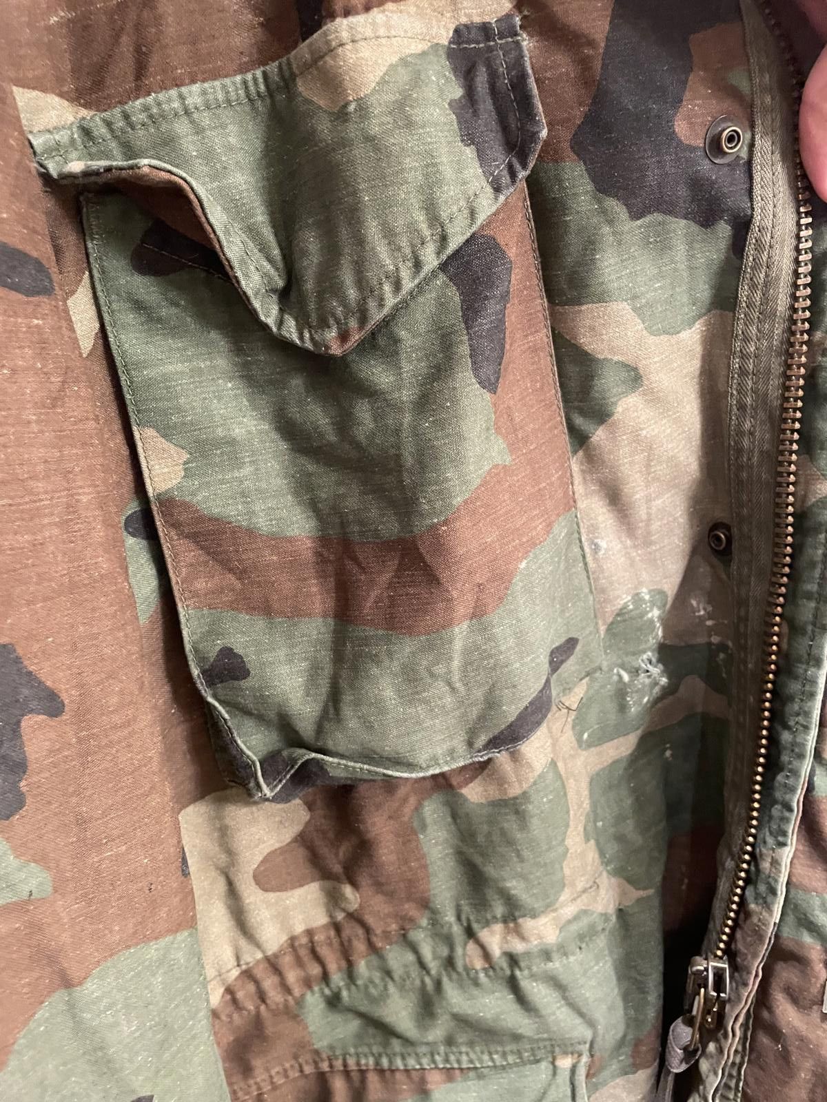 Designer Vintage U.S. Army Cold Weather Field Coat | M-65 Woodland Size ONE SIZE - 8 Thumbnail