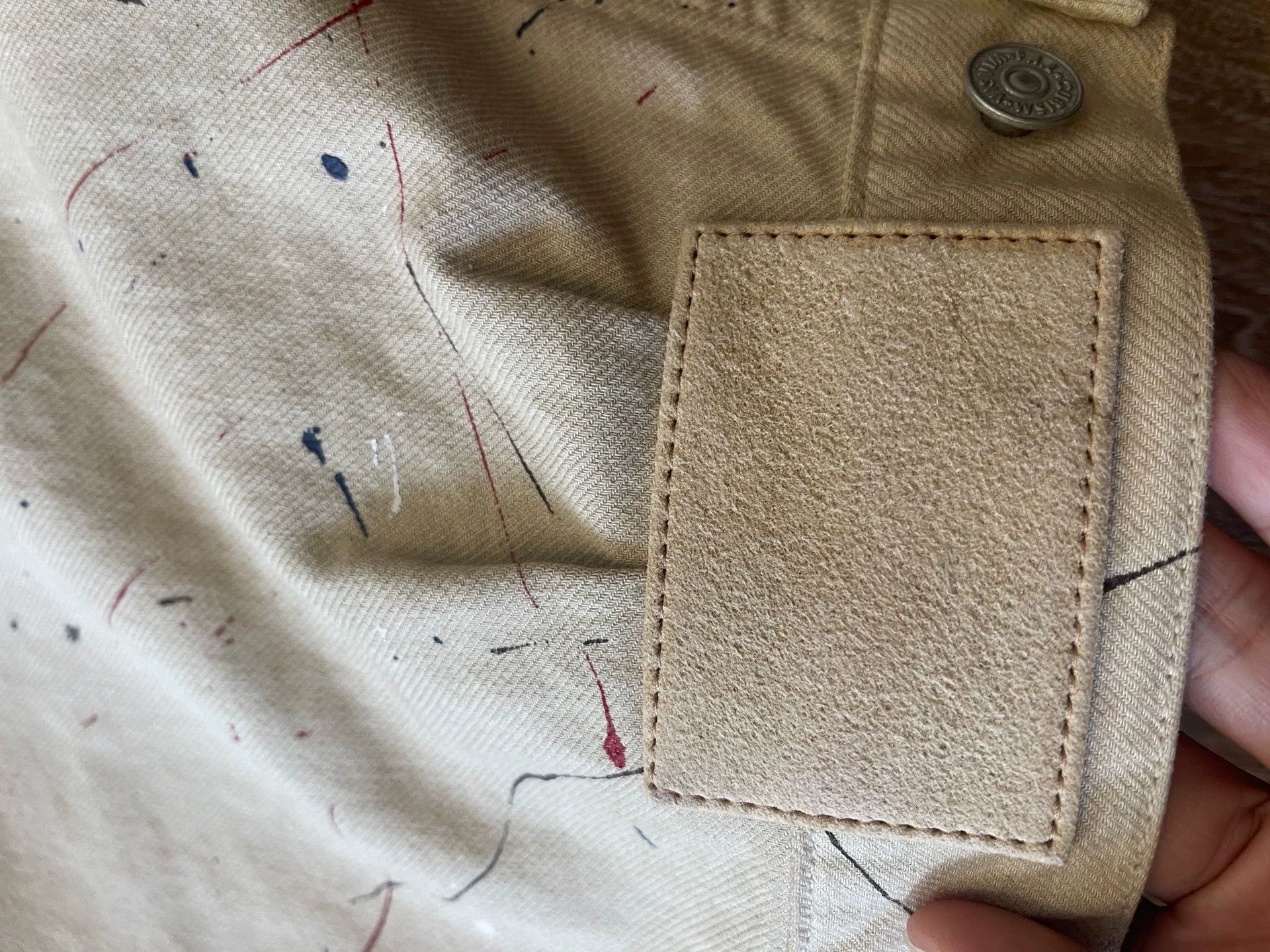 Visvim VISVIM 21SS 101XX JKT Beige Ink Splatter 2 Size US M / EU 48-50 / 2 - 6 Thumbnail