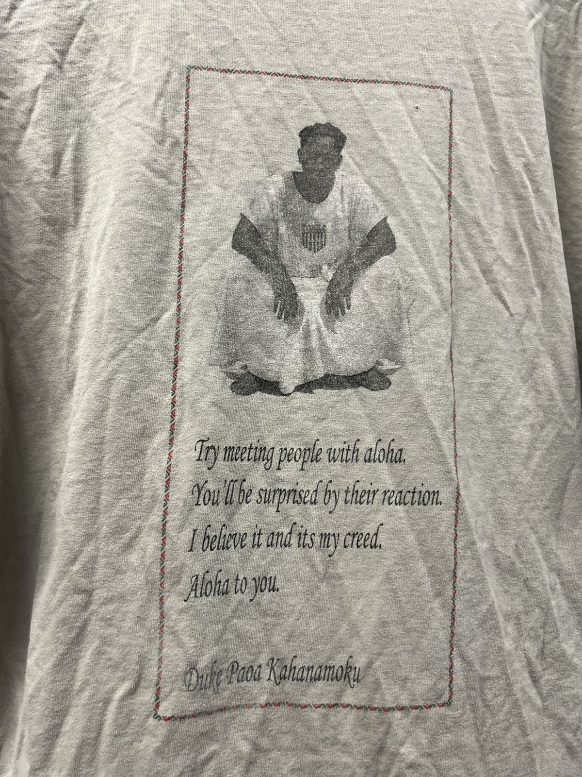 Vintage Y2K 2000's VTG Vintage Kahanamoku Hawaiian Hawaii T Shirt Size US L / EU 52-54 / 3 - 8 Thumbnail