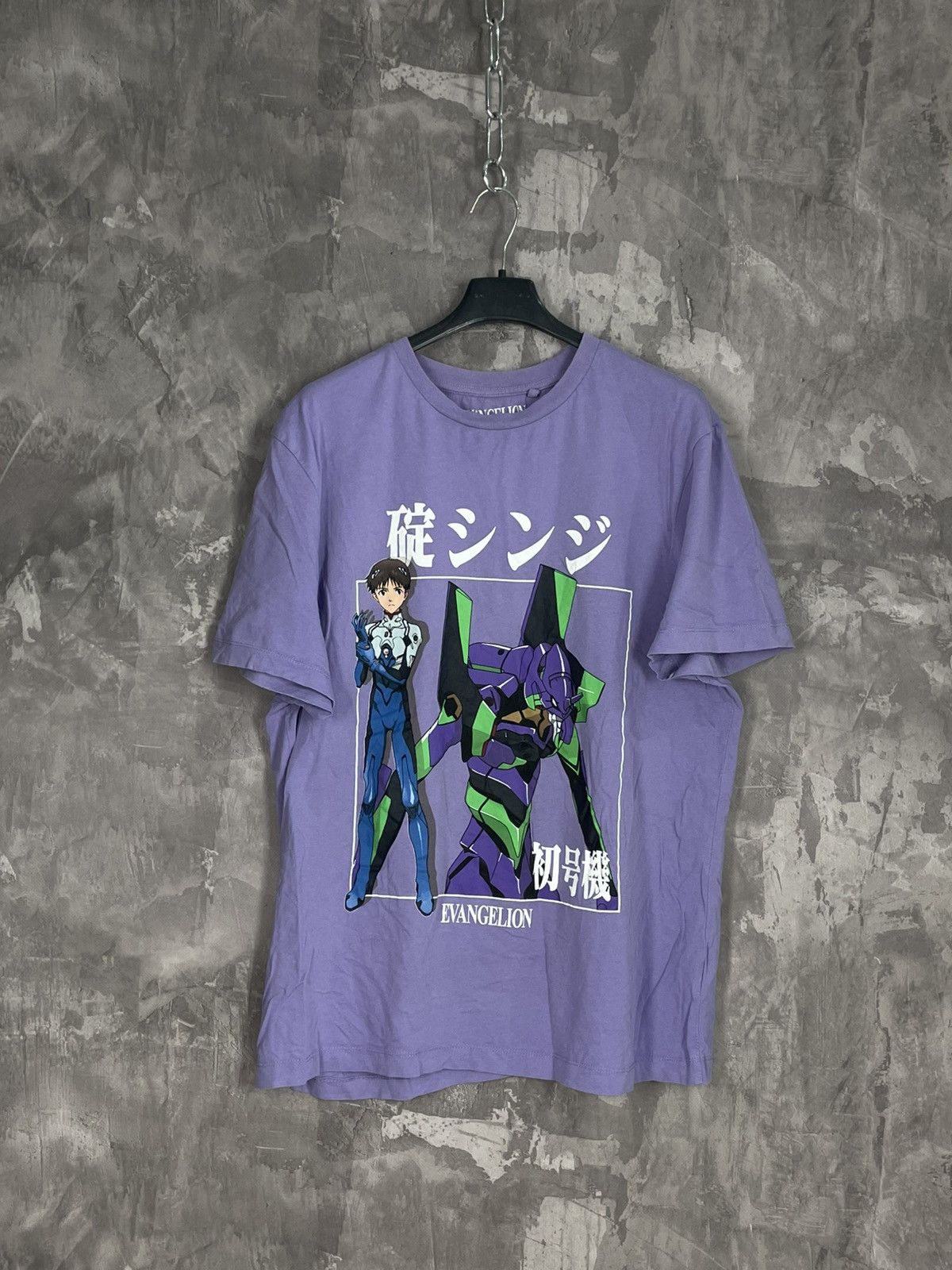 Anime × Japanese Brand End Band of Neon Genesis Evangelion Anime Tee Manga Tshirt Size US XL / EU 56 / 4 - 1 Thumbnail