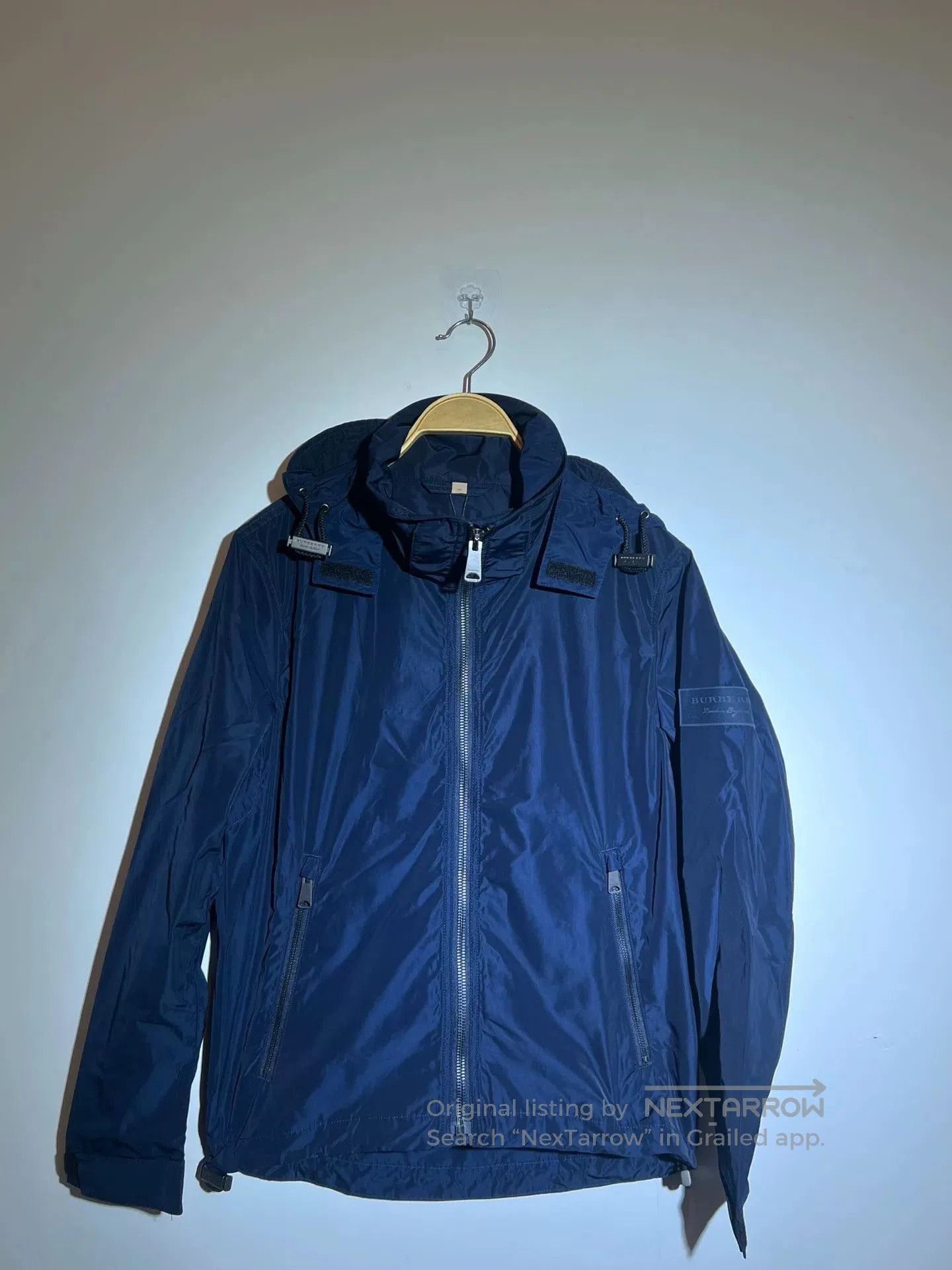 Burberry Burberry Men's Stylish Navy Coat. Size US S / EU 44-46 / 1 - 1 Thumbnail