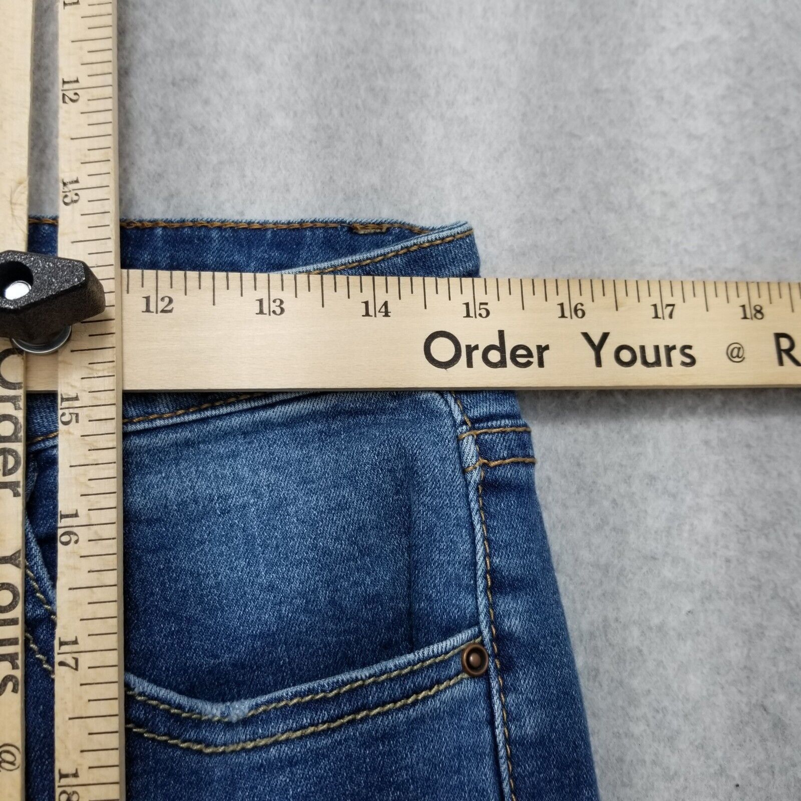 Other Encore Jeans Womens 30x26 Blue Slim High Rise Casual Size 30" / US 8 / IT 44 - 11 Thumbnail