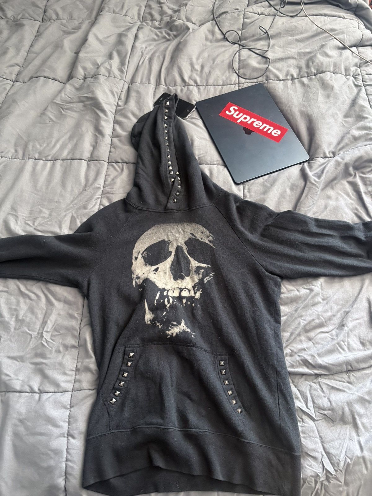Hysteric Glamour Hysteric Glamour Skull berry hoodie | Grailed