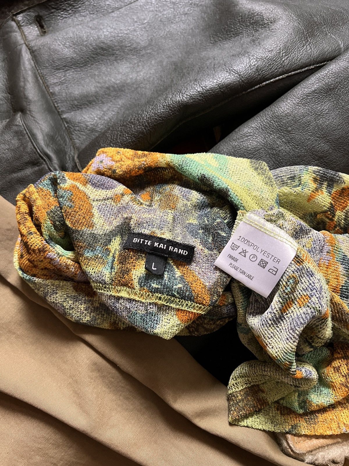 Other Bitte Kai Rand Vintage Avant Garde Floral Blouse JPG Etro Size L / US 10 / IT 46 - 6 Thumbnail