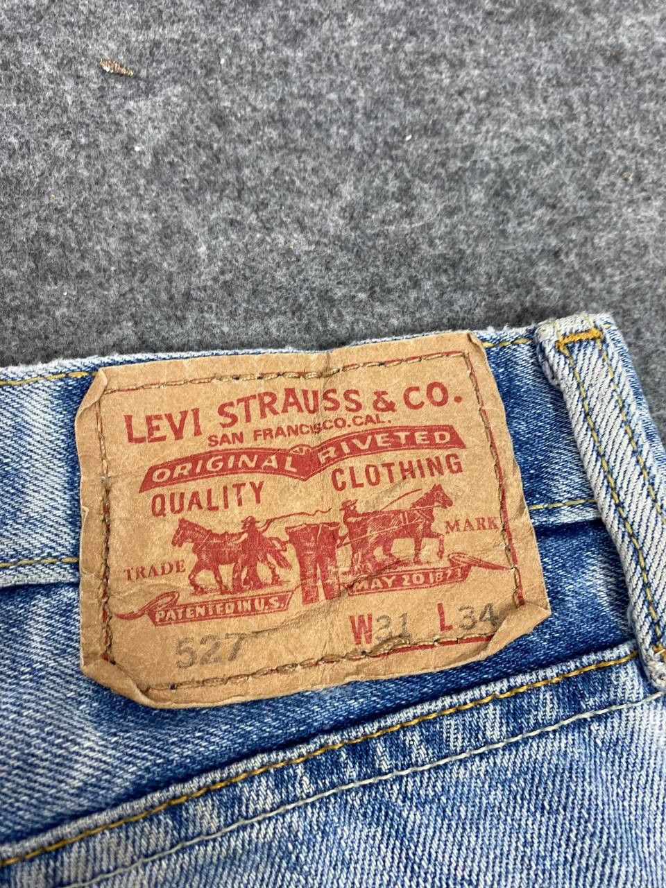 Levi's vintage levis 527 bootcut flare distressed denim Size US 34 / EU 50 - 5 Thumbnail