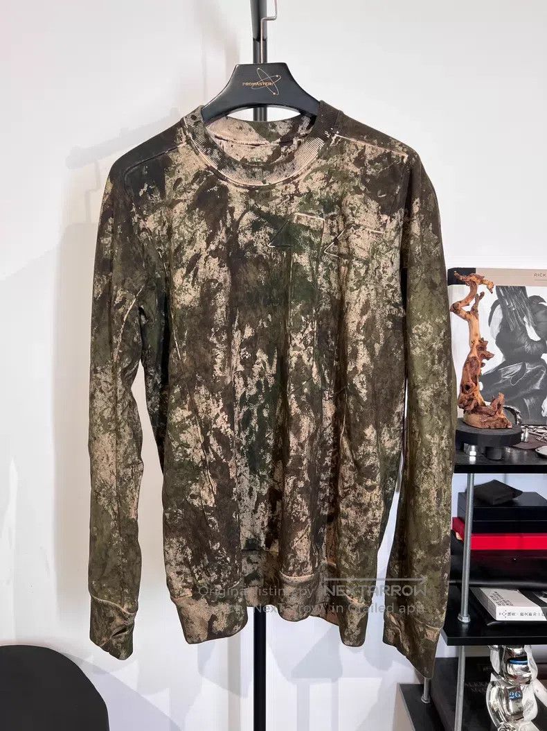 Boris Bidjan Saberi Boris Bidjan Saberi Dyed vintage crewneck sweatshirt| Size US XL / EU 56 / 4 - 1 Thumbnail