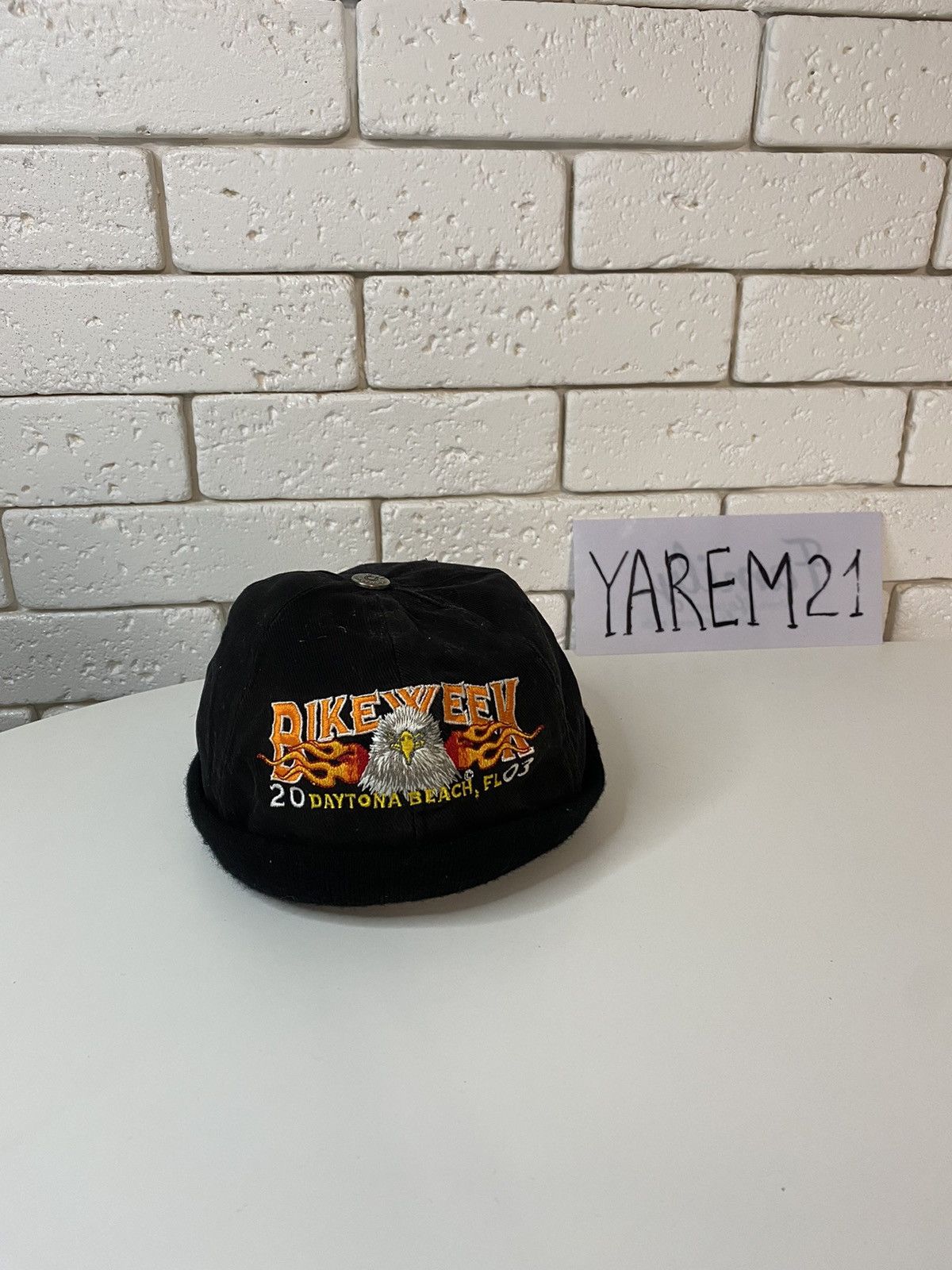 Vintage Bike Week vintage cap hat Size ONE SIZE - 1 Thumbnail